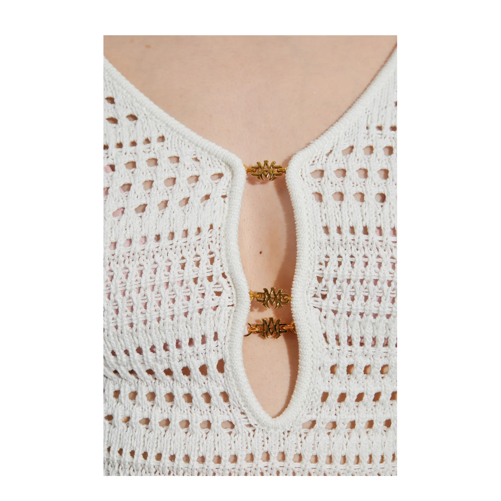 Woven Dress White - Image 5