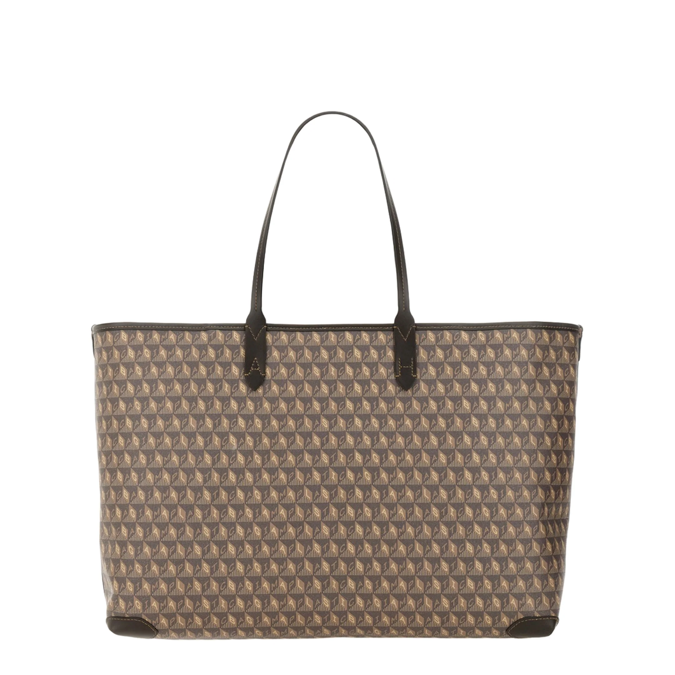 Patterned Top-Handle Shoulder Bag - Image 4