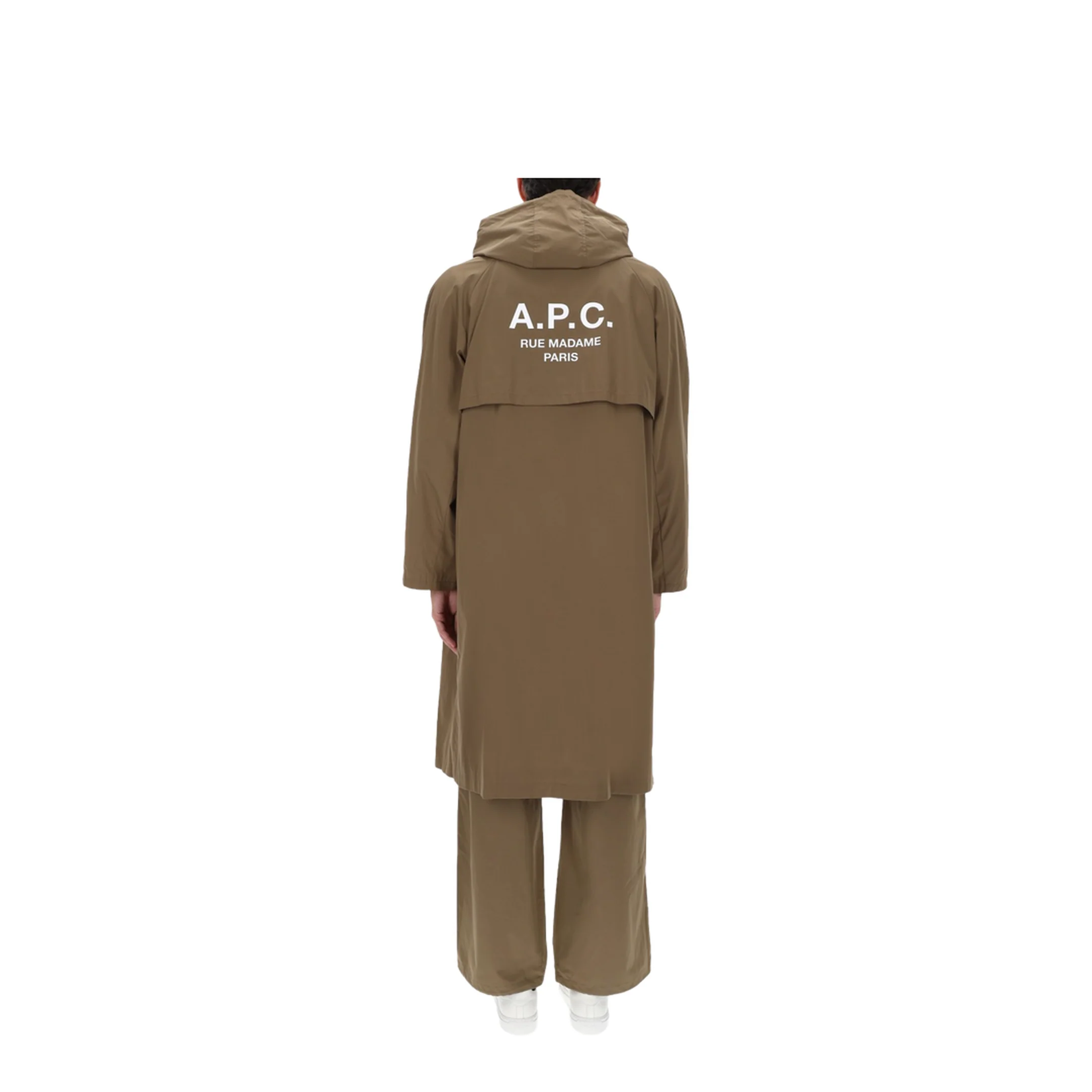 Hooded Trench Coat - Image 4