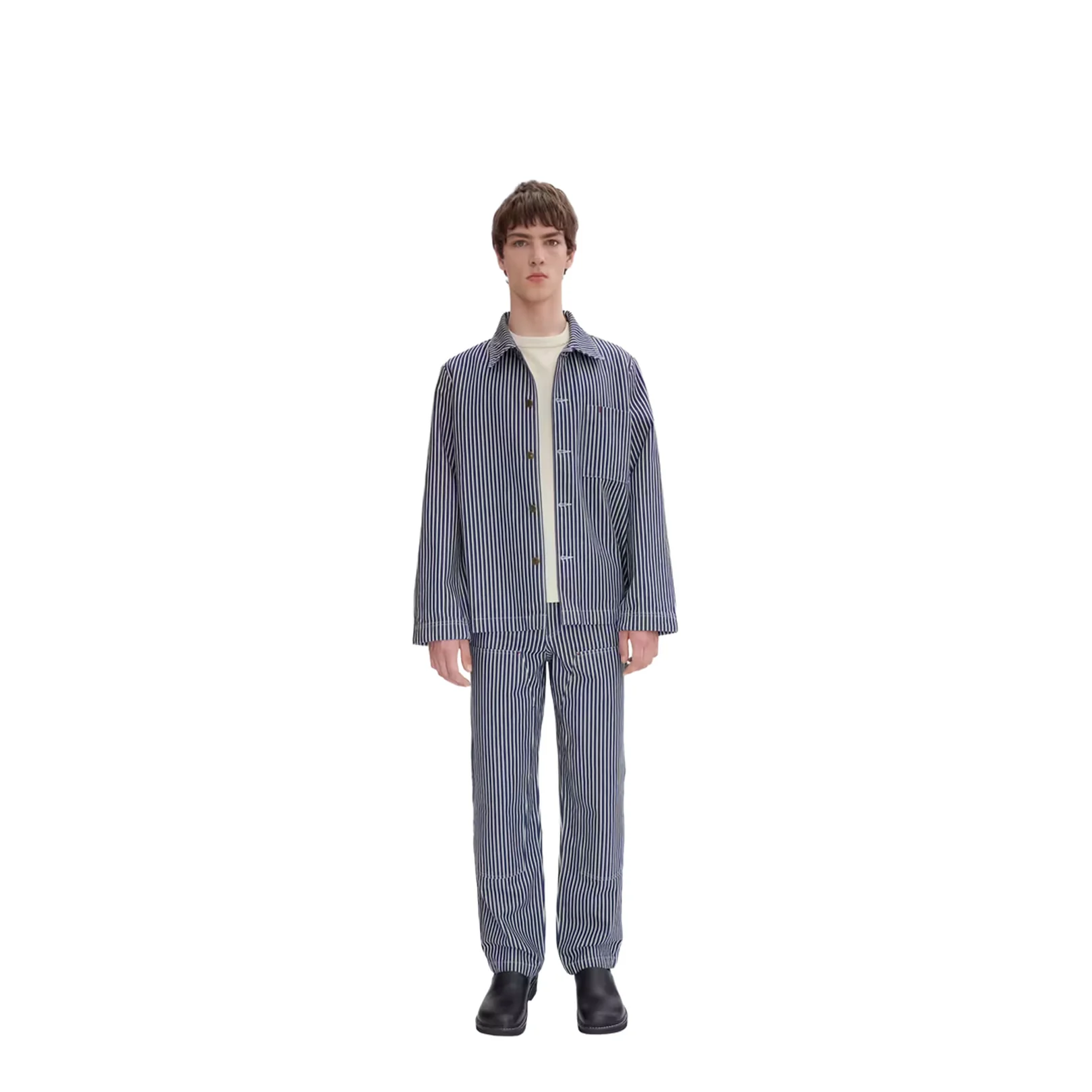 Trousers Blue White - Image 2