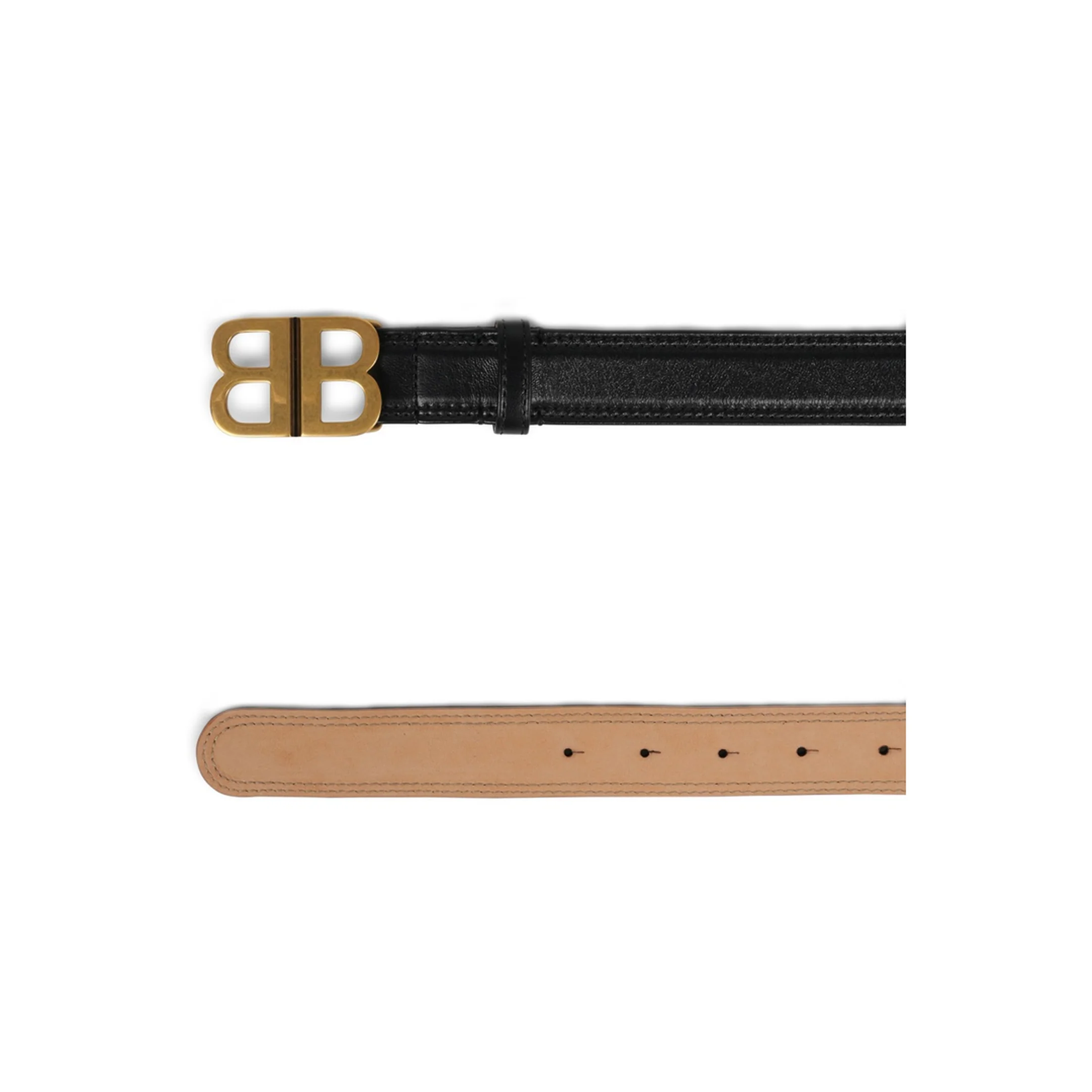 Belt with Logo Buckle - Image 2