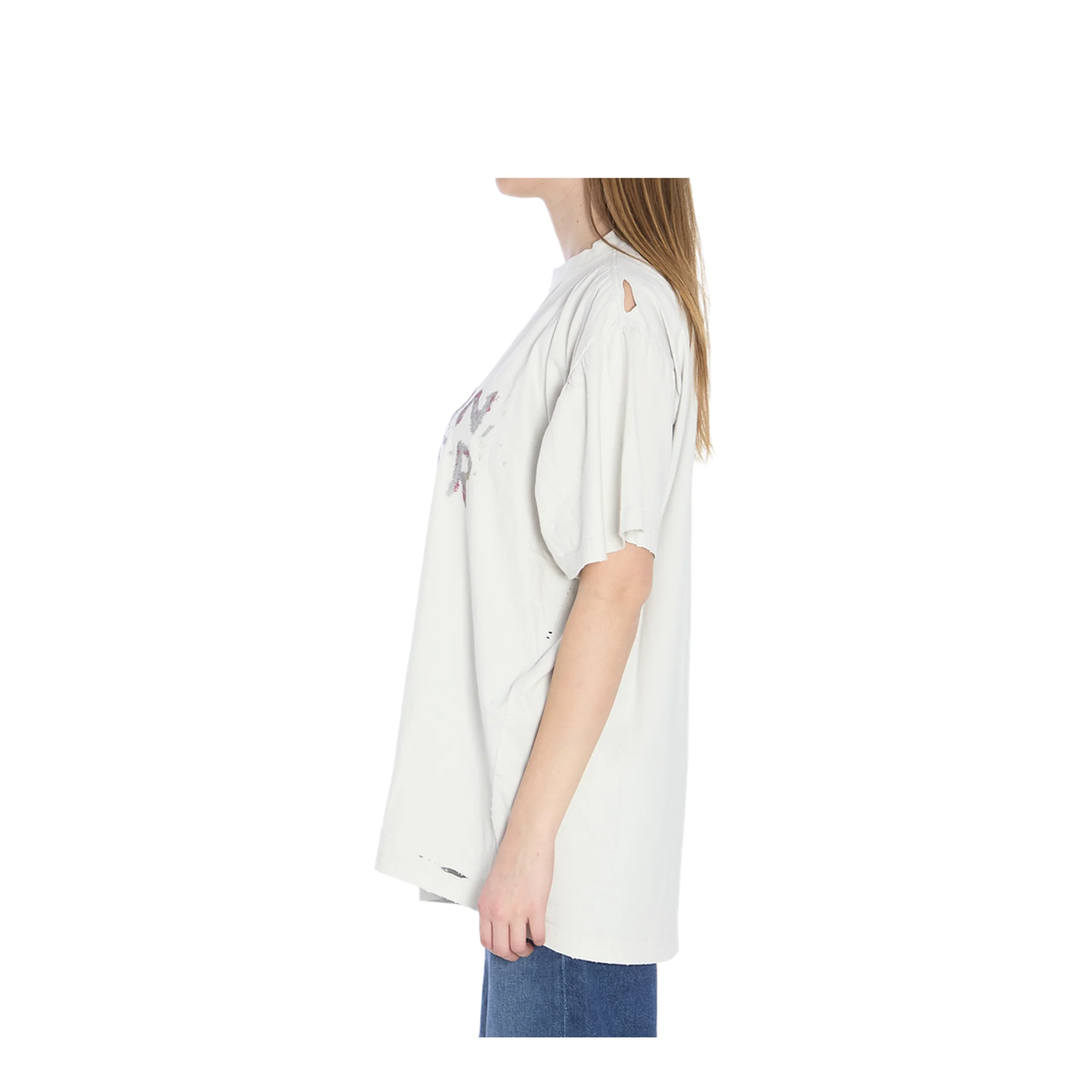 Cotton T-shirt - White - Image 3