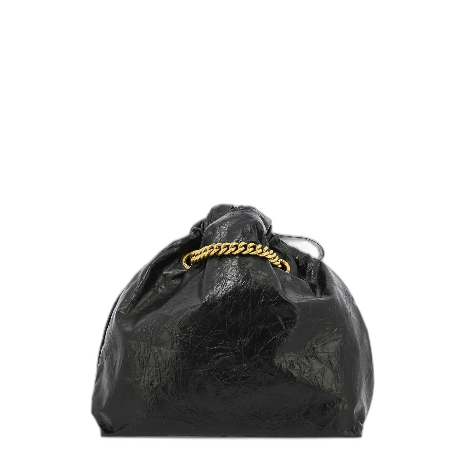 Crush Small Tote Bag in Black - Image 2