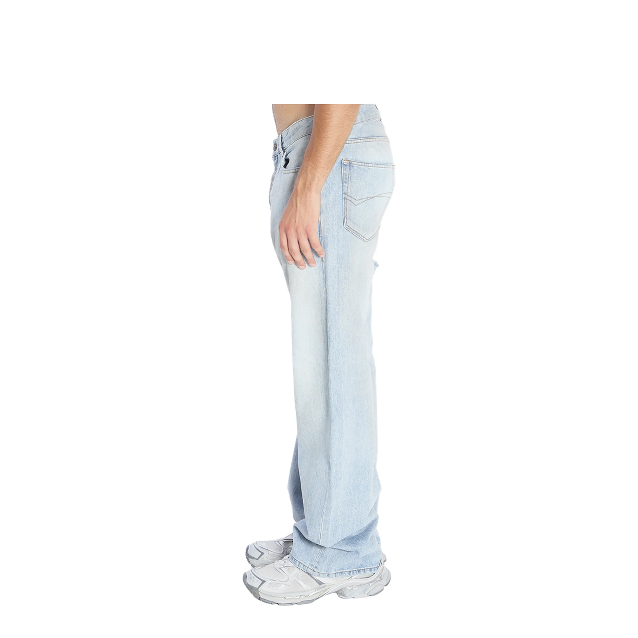 Distressed Relaxed Jeans - Image 3