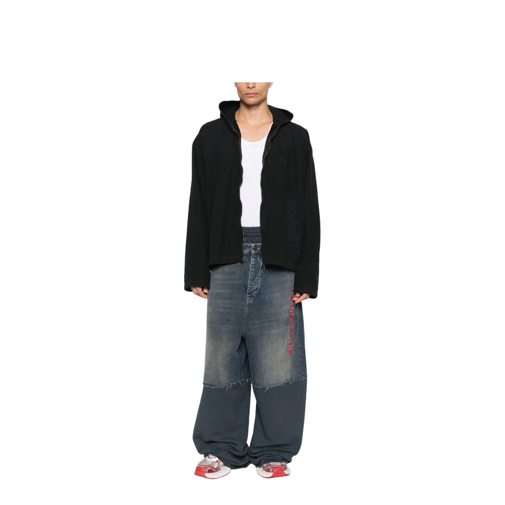 Hooded Jacket Black - Image 4