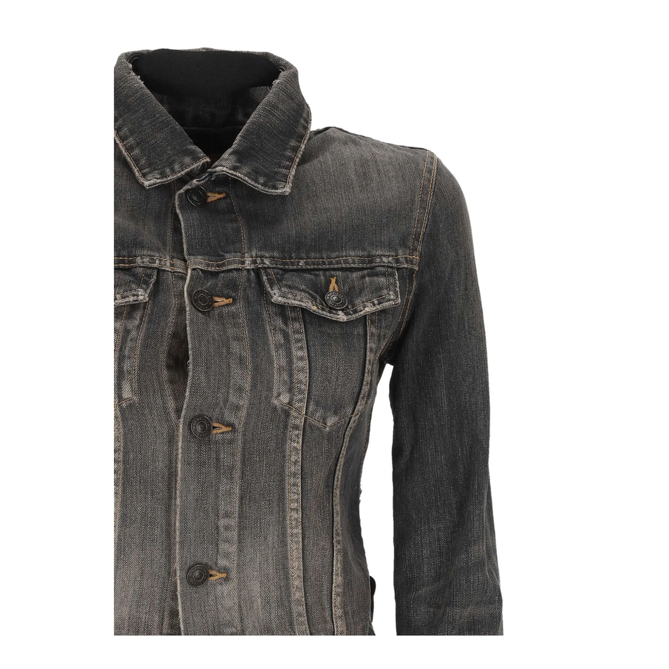 Dark Gray Lace Jacket - Image 3