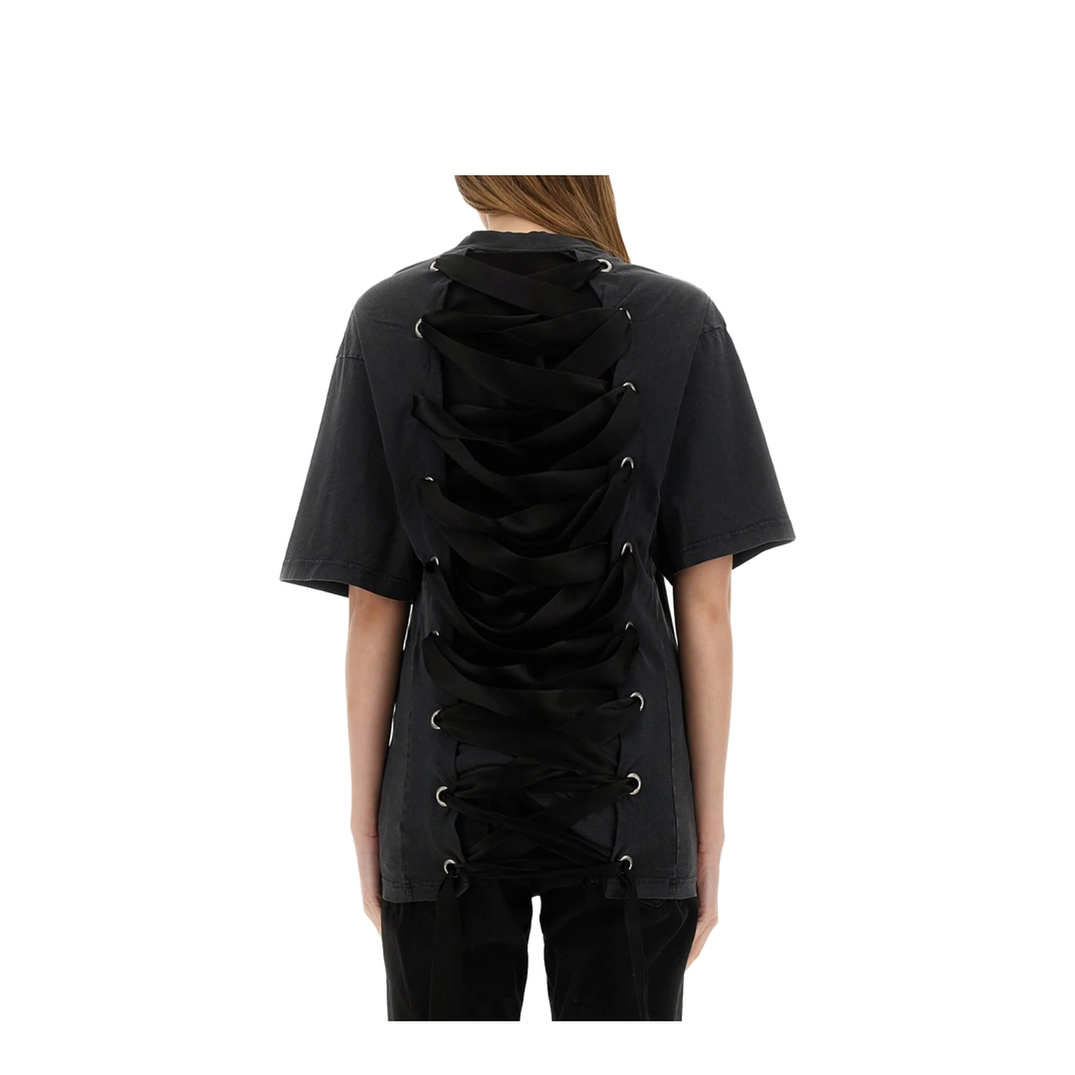 Lace-Up T-Shirt - Image 3