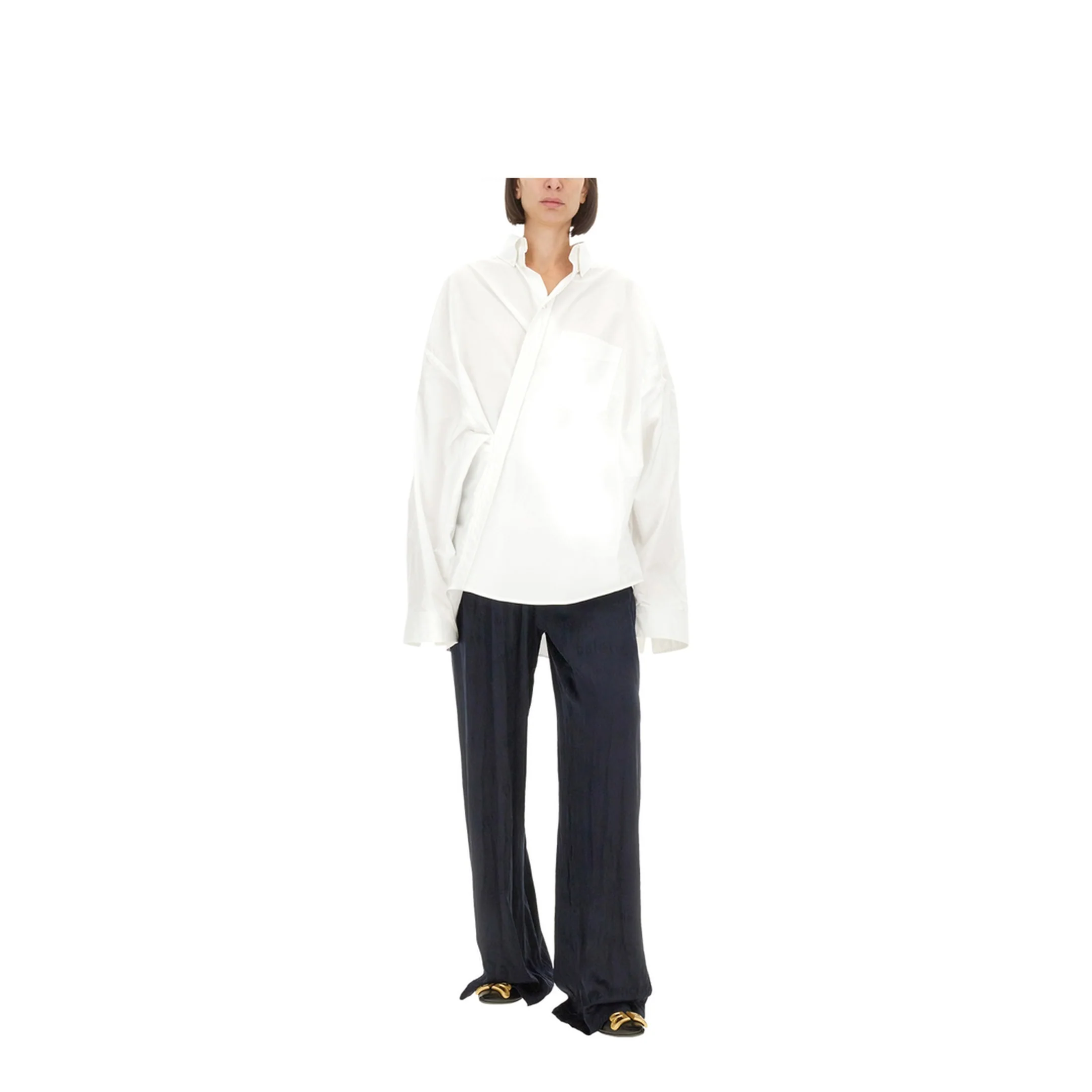 Midnight Blue Silk Pyjama Pant - Image 2
