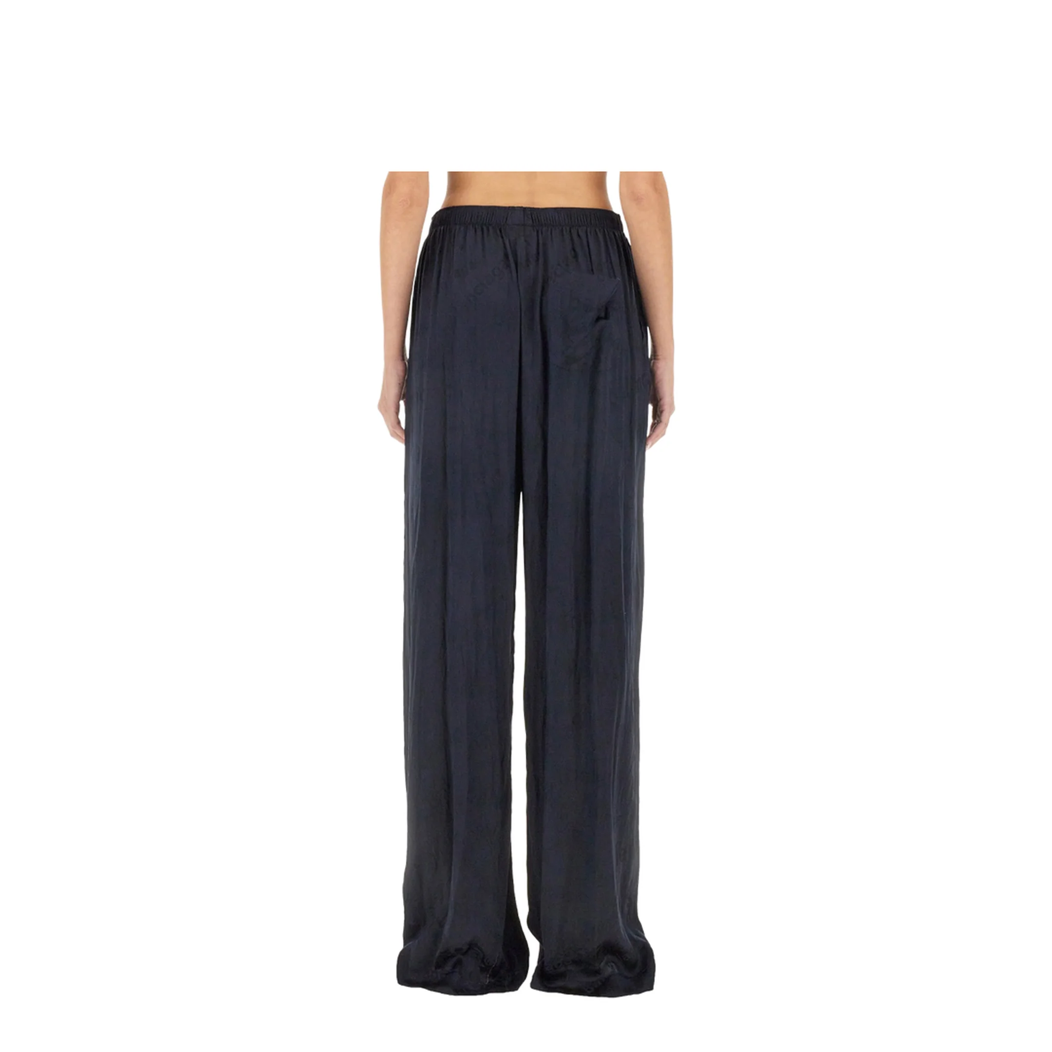 Midnight Blue Silk Pyjama Pant - Image 3
