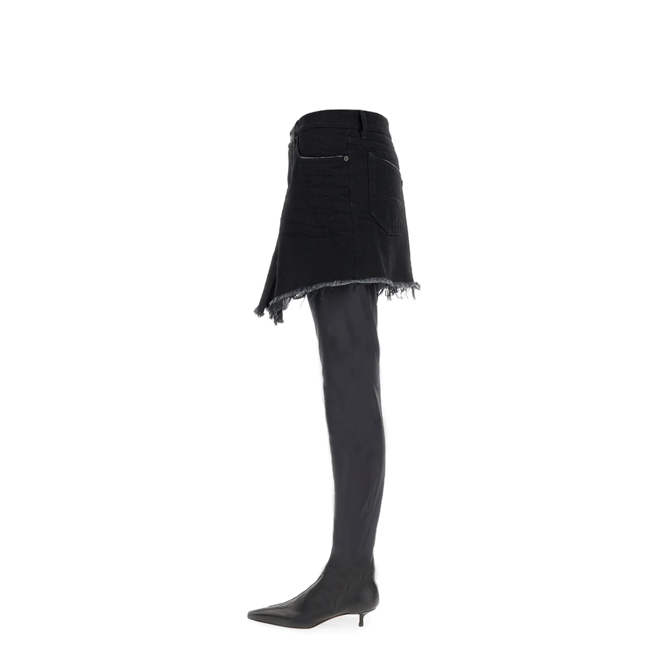 Mini Cut-Up Skirt - Image 4