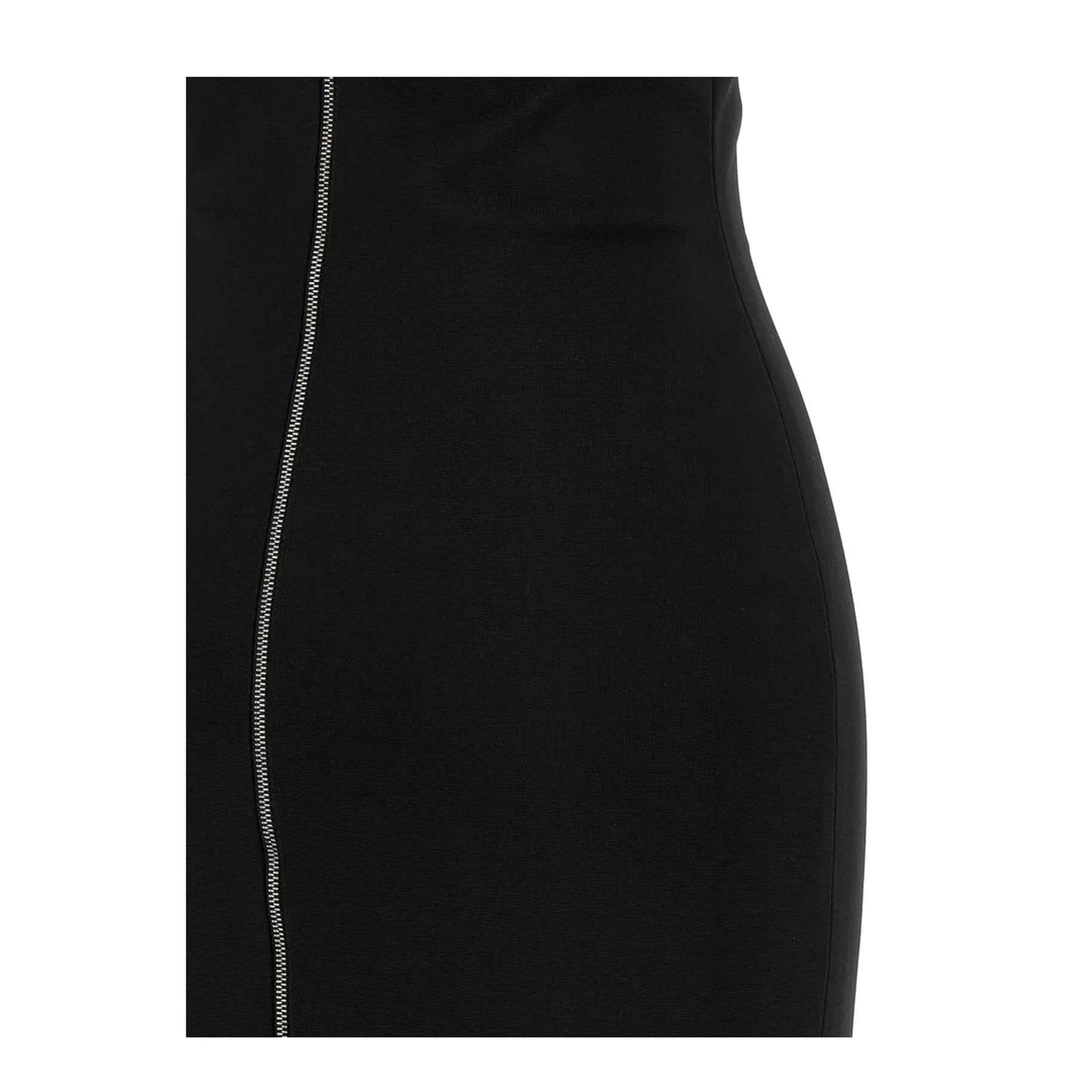 Belted Bustier Long Dress Black - Image 4
