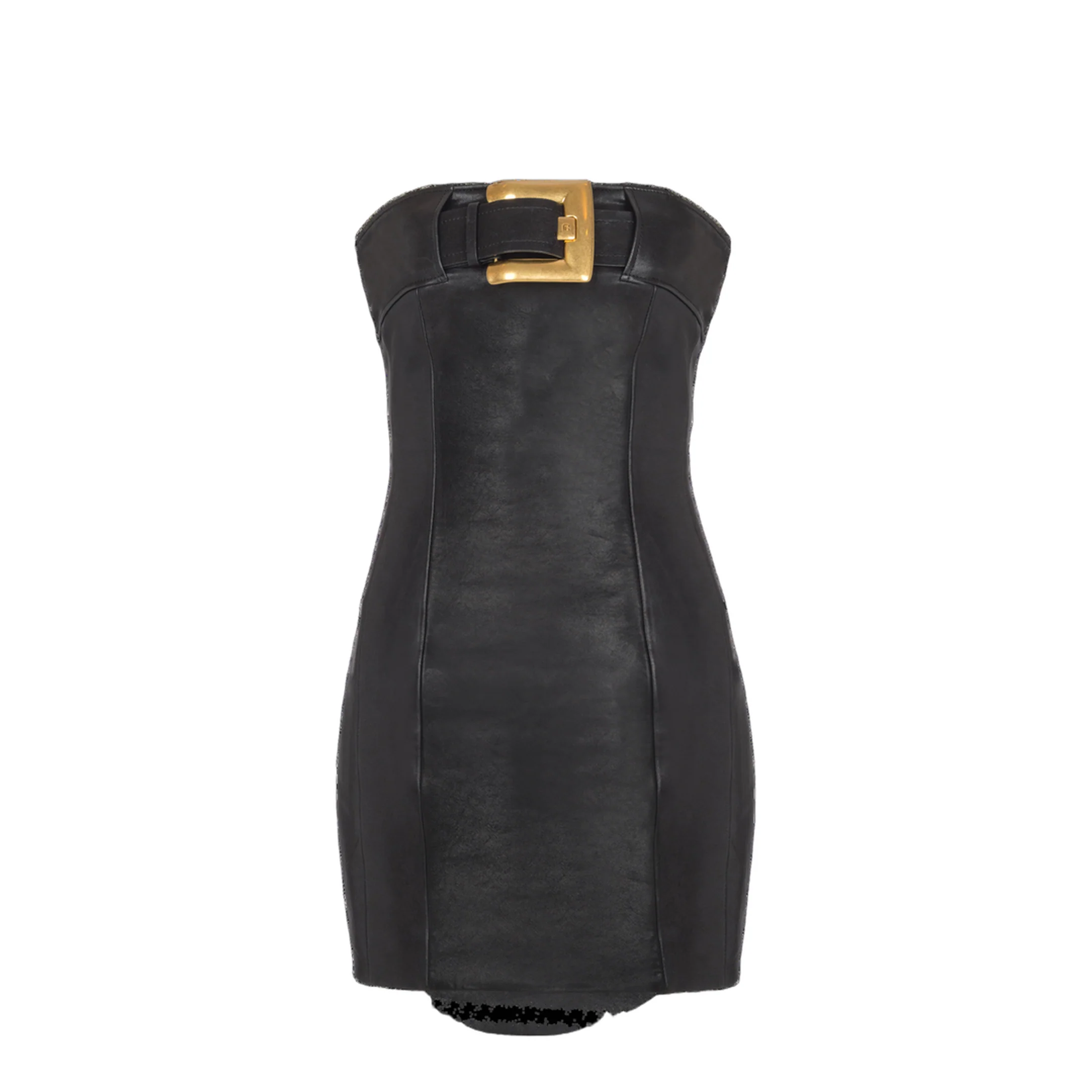 Bustier Dress with Belt Detail