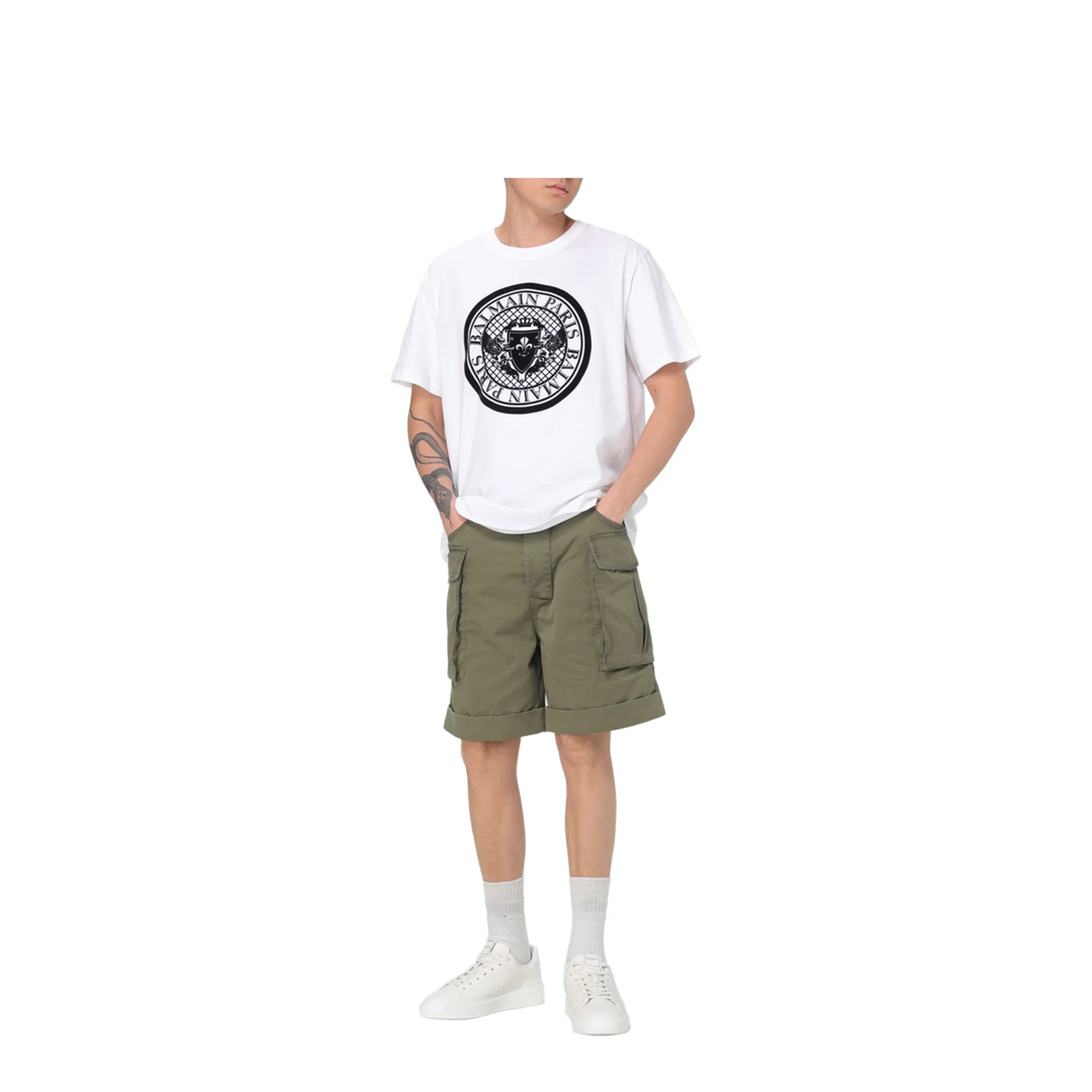 Cargo Shorts Green - Image 2