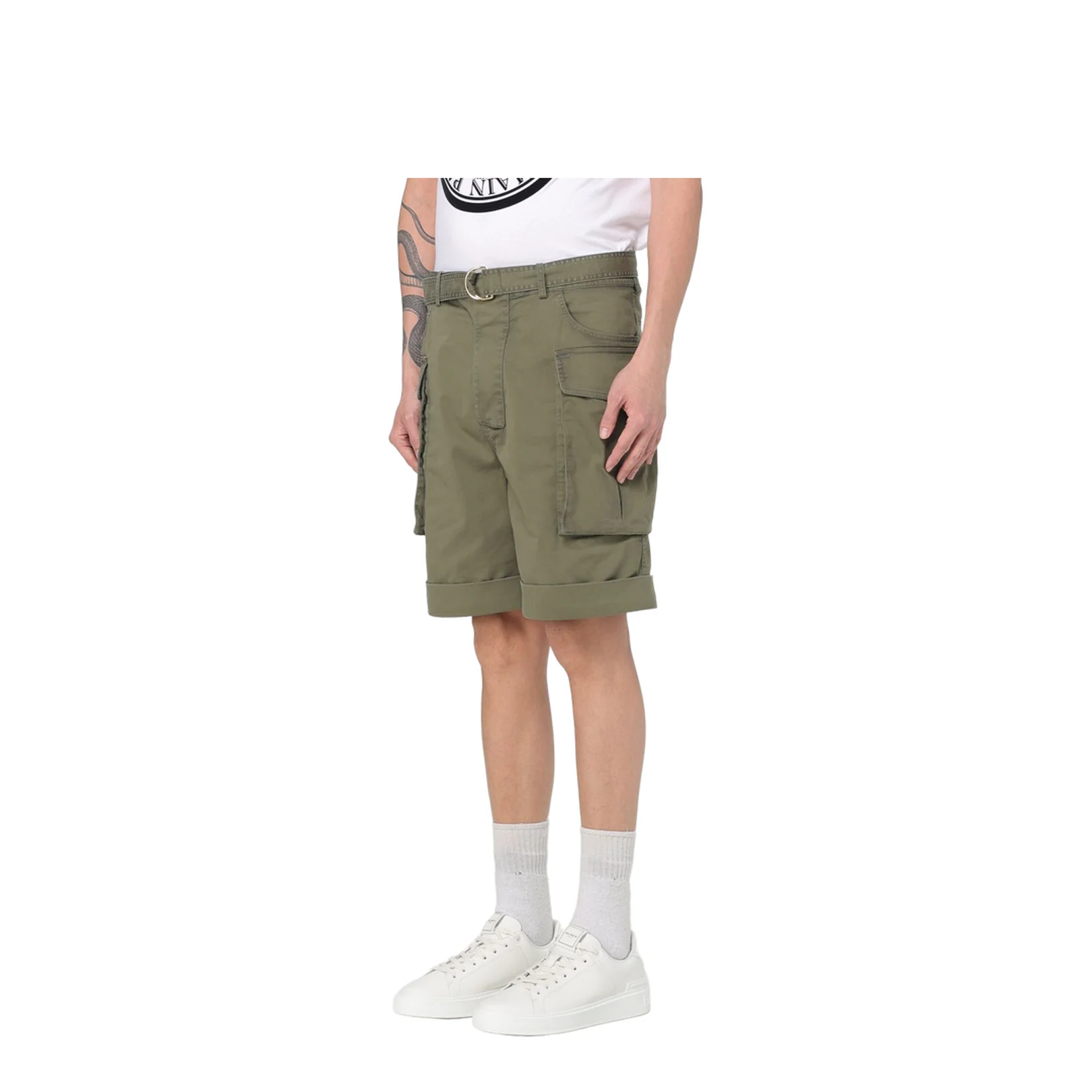 Cargo Shorts Green - Image 4