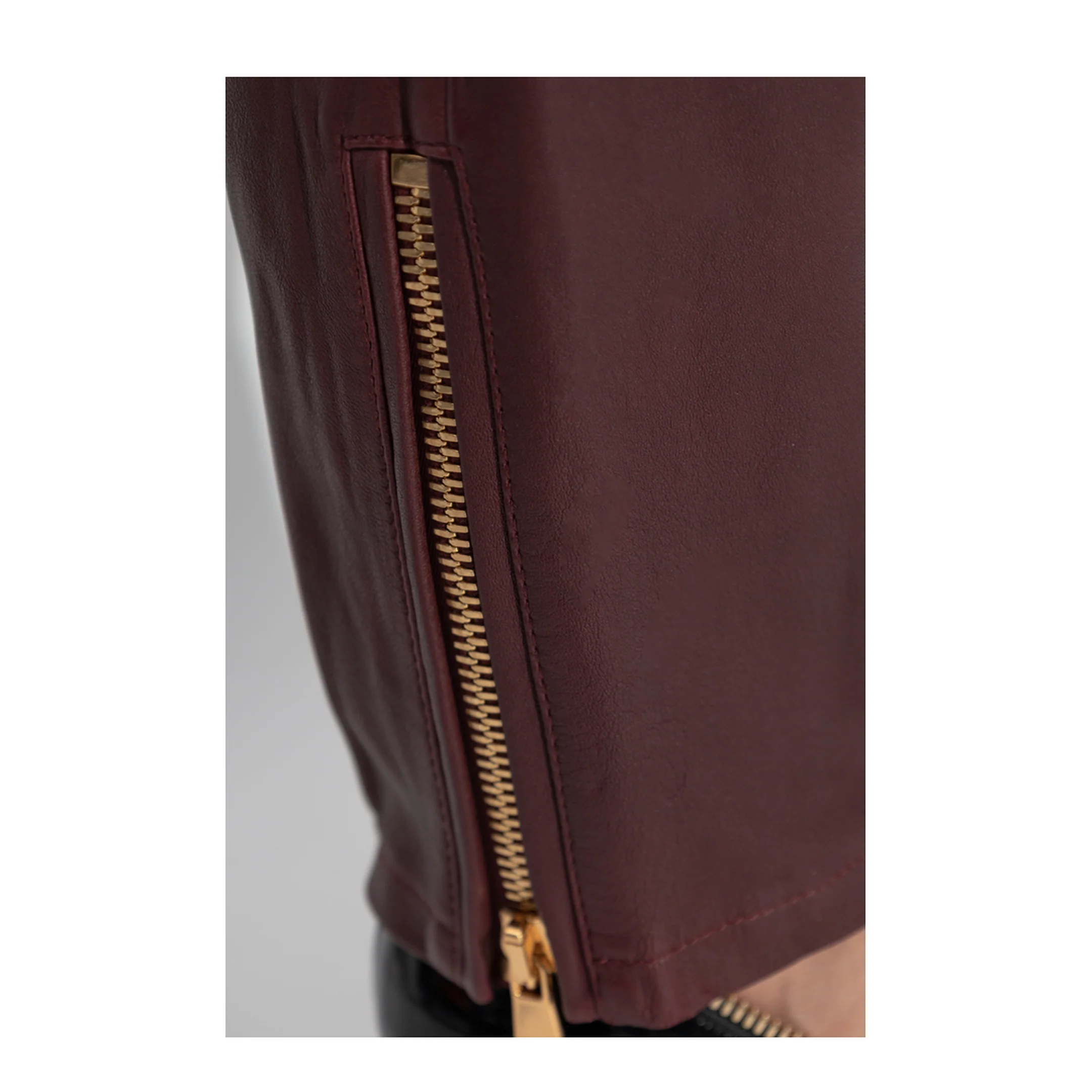 Lambskin Cargo Pants Leather - Image 5