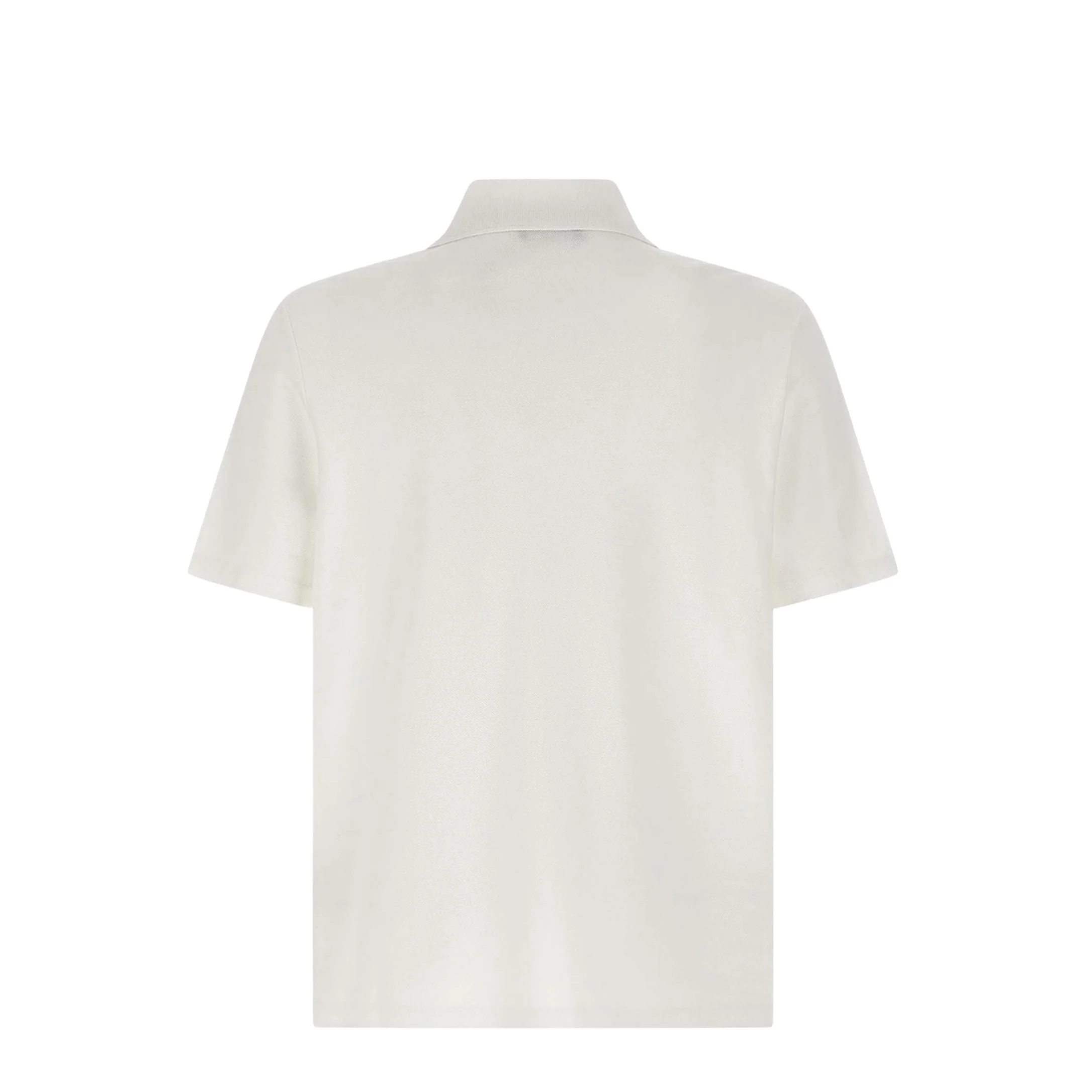 Coin Polo Shirt White - Image 2