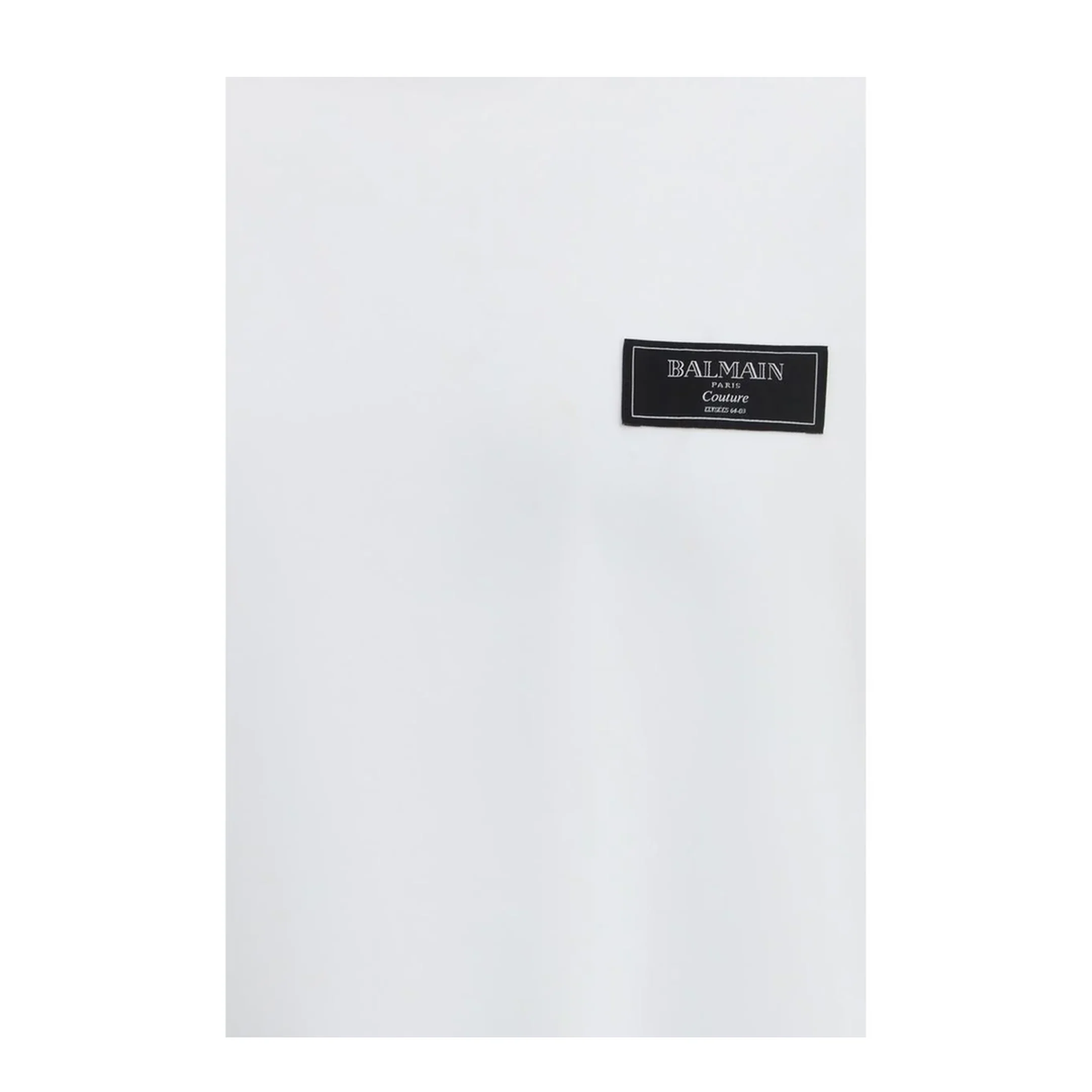 Cotton Logo T-Shirt White - Image 3