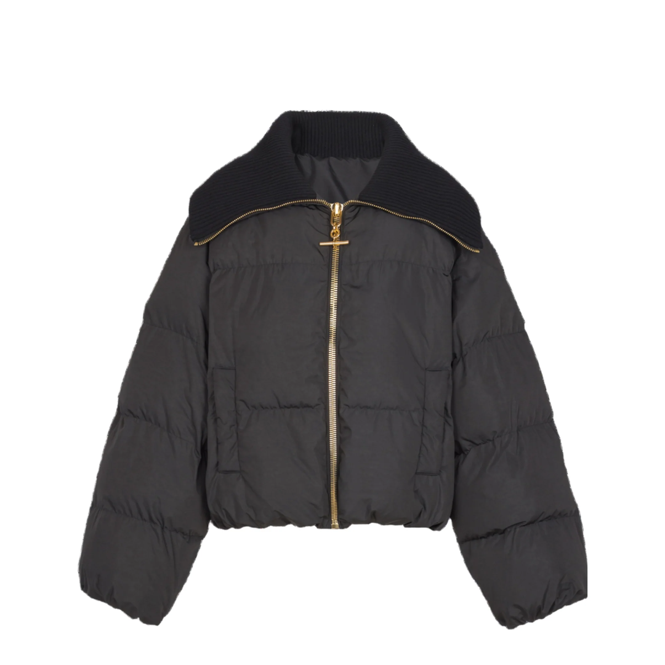 Cropped Oversized Padded Jacket