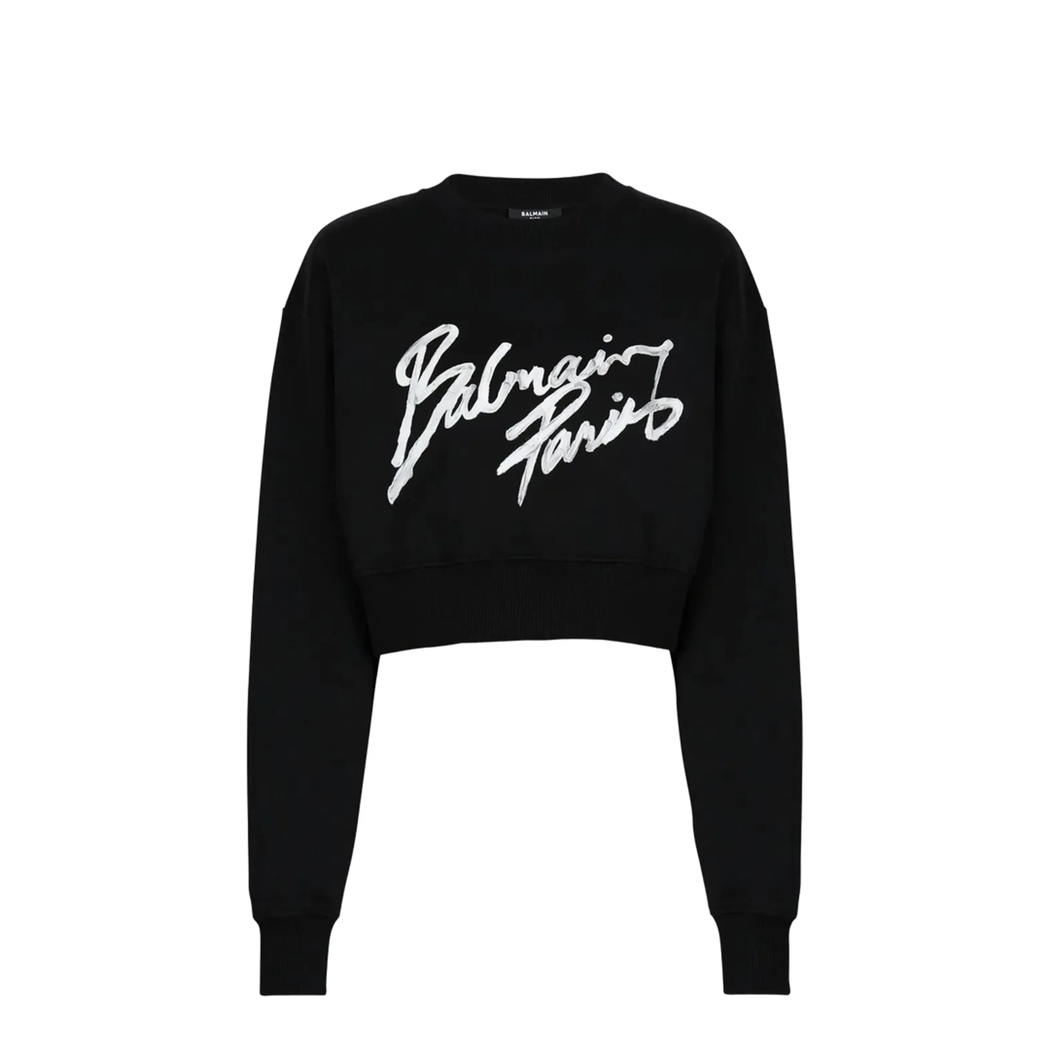 Cropped Roundneck Sweater - Image 3