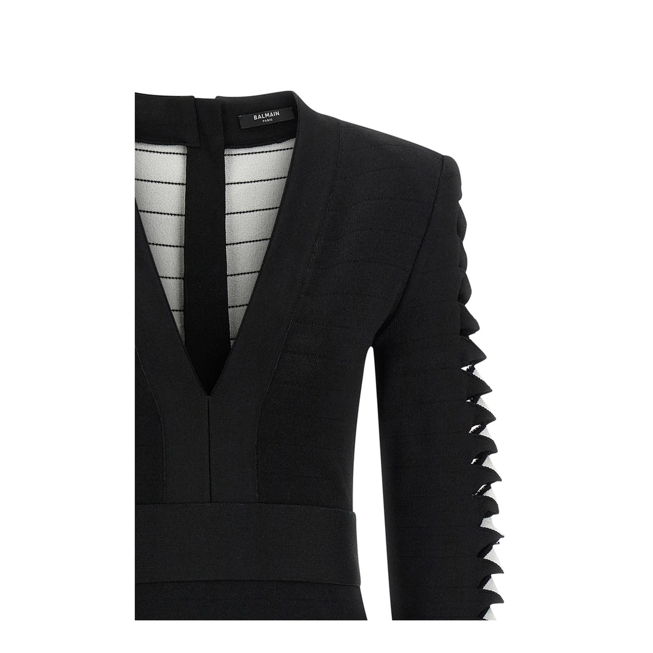 Cut-Out Dress Black - Image 3