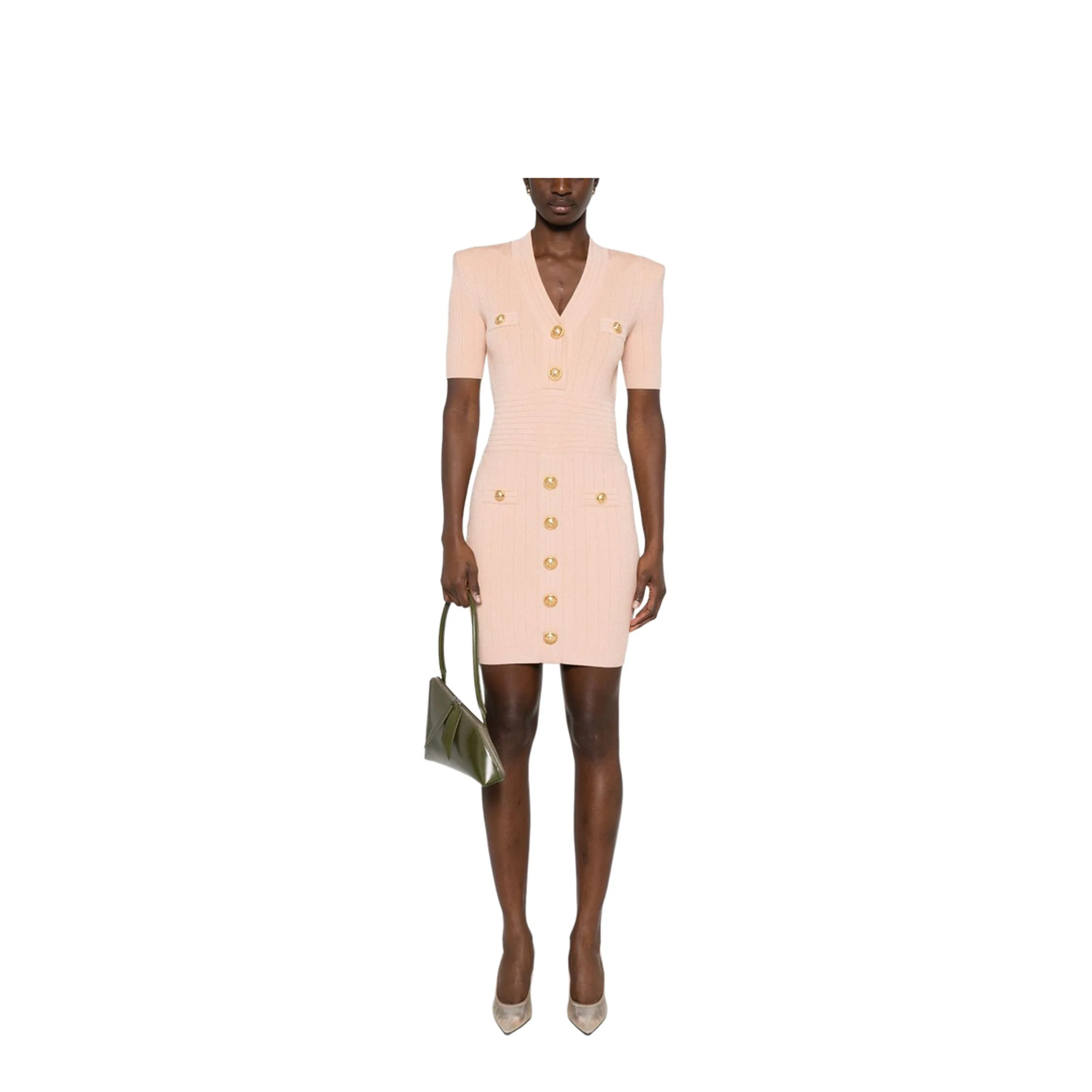 Dress V-neck - Image 4