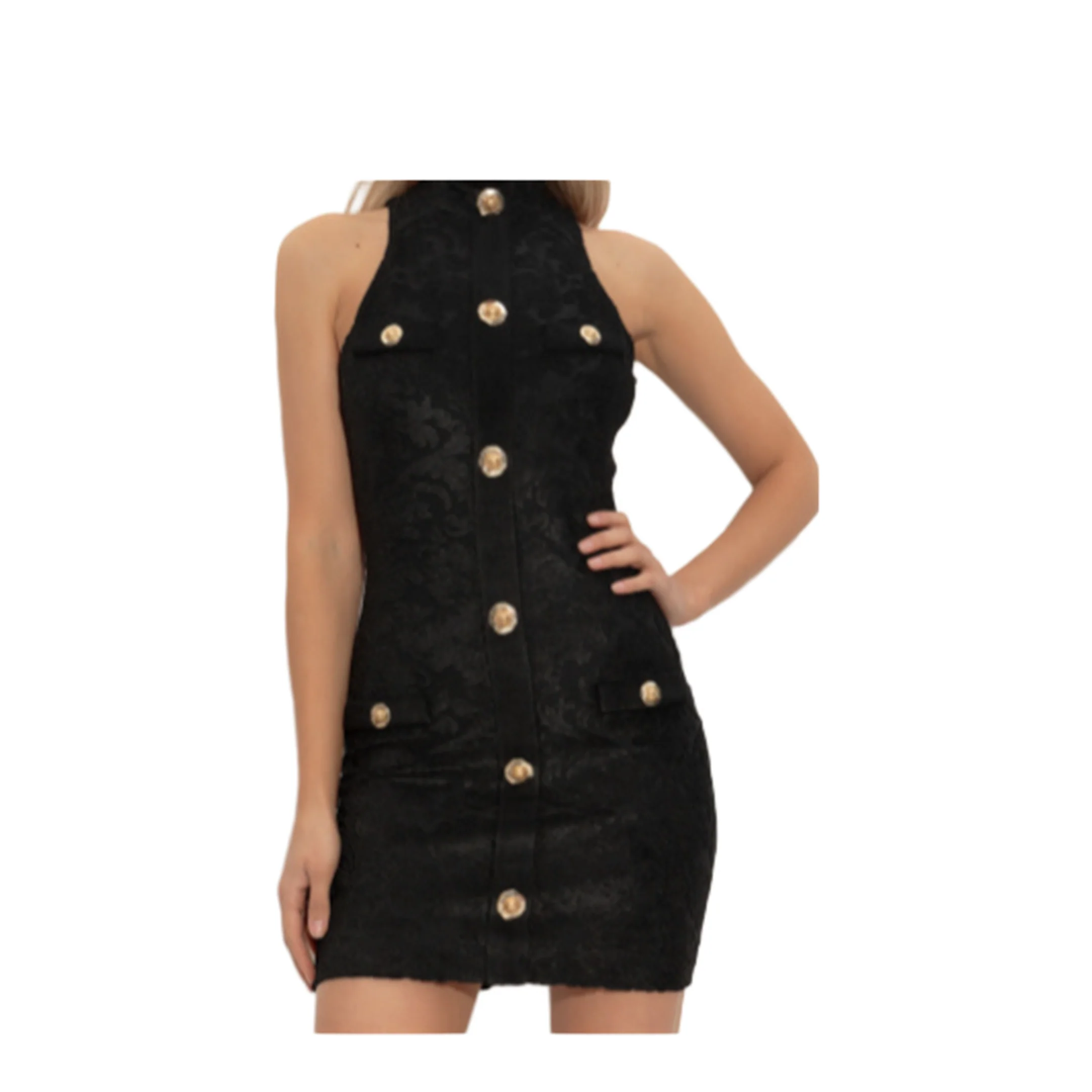 Baroque Short Dress - Image 2