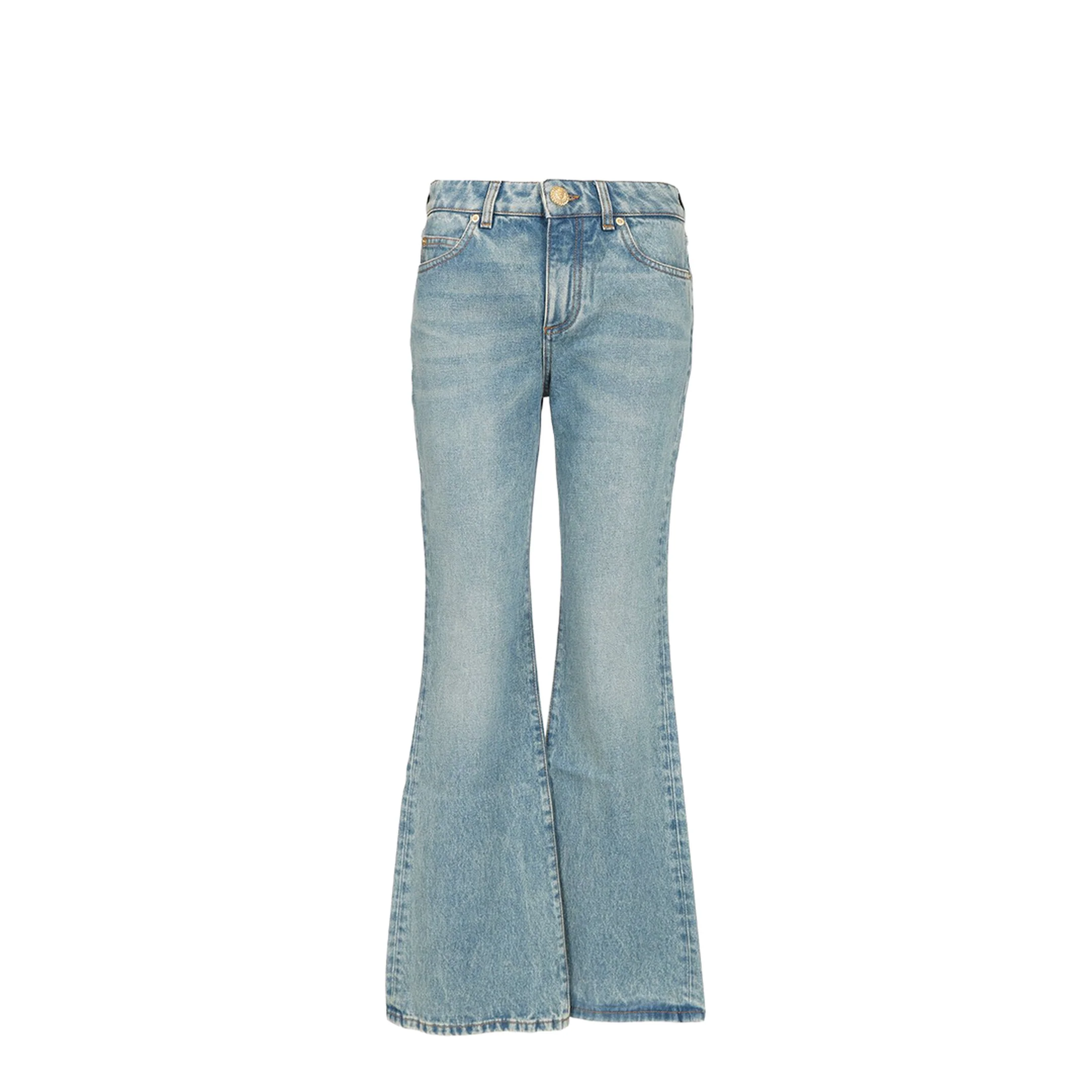 Flare Denim Jeans - Image 3
