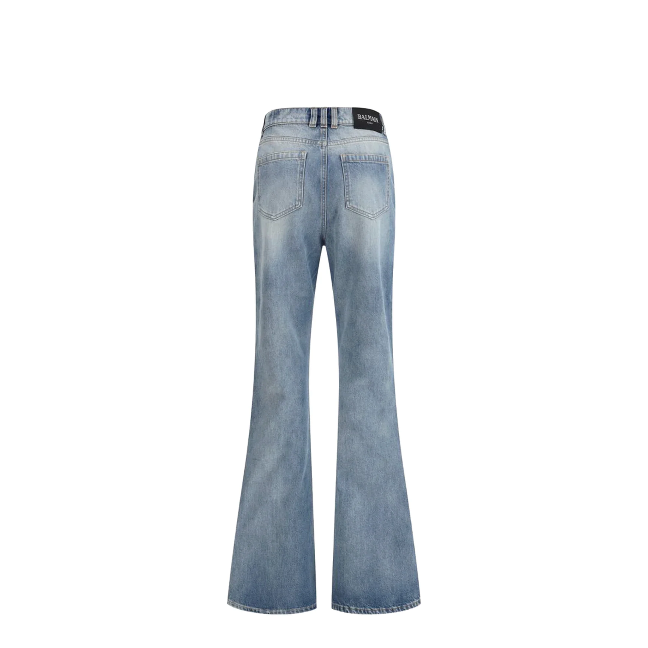 High Waist Flared Jeans - Image 2