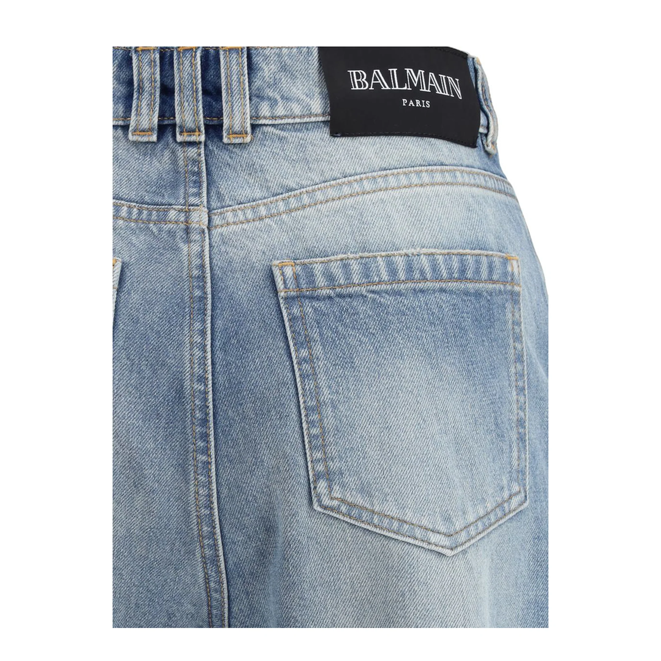 High Waist Flared Jeans - Image 4