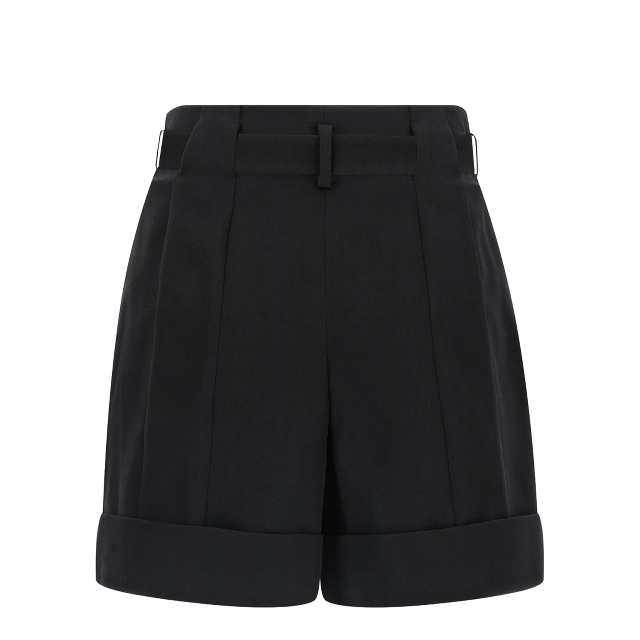 Grain de Poudre Belted Short Black - Image 2