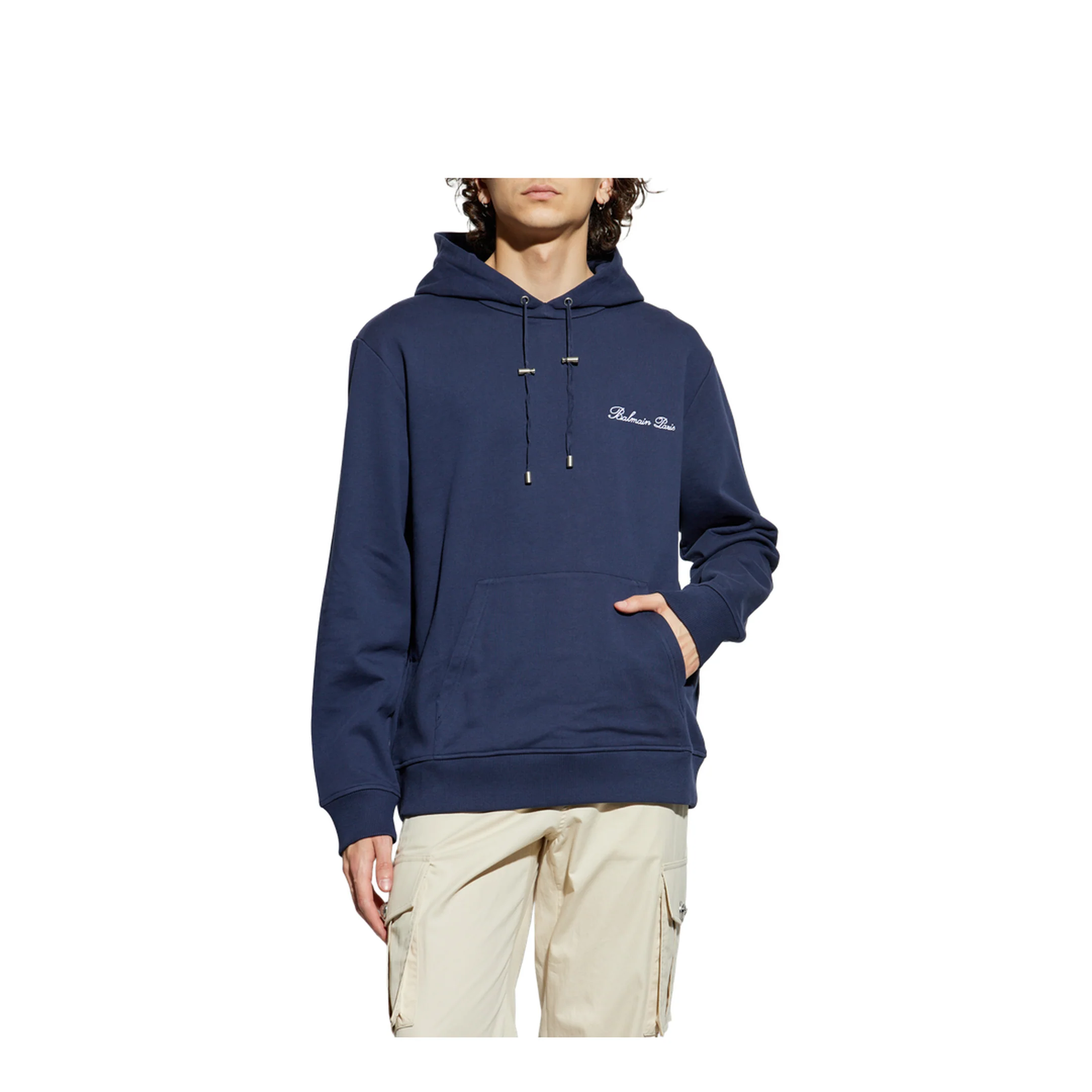 Logo-Embroidered Hoodie - Image 3