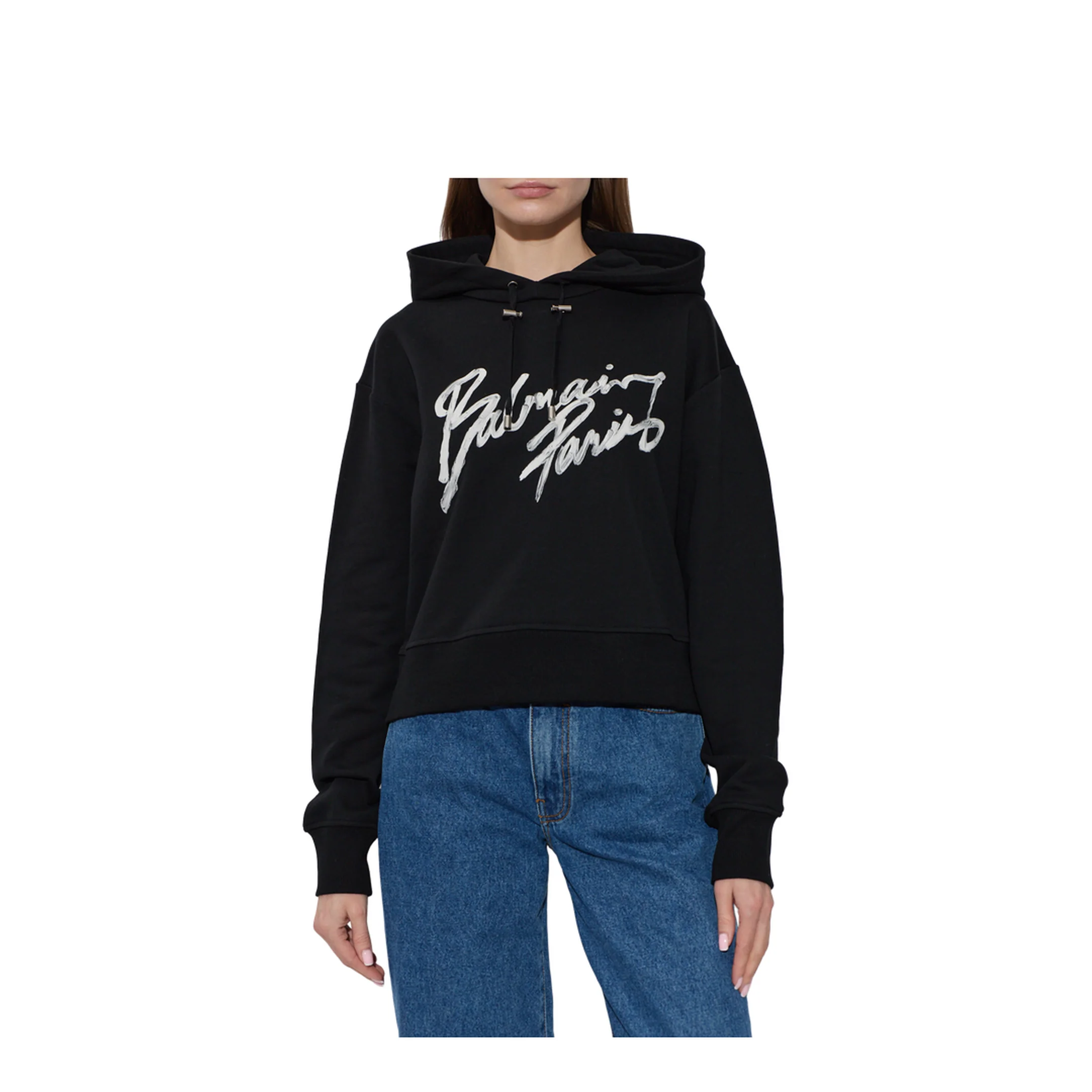 Women's Hoodie Black - Image 3