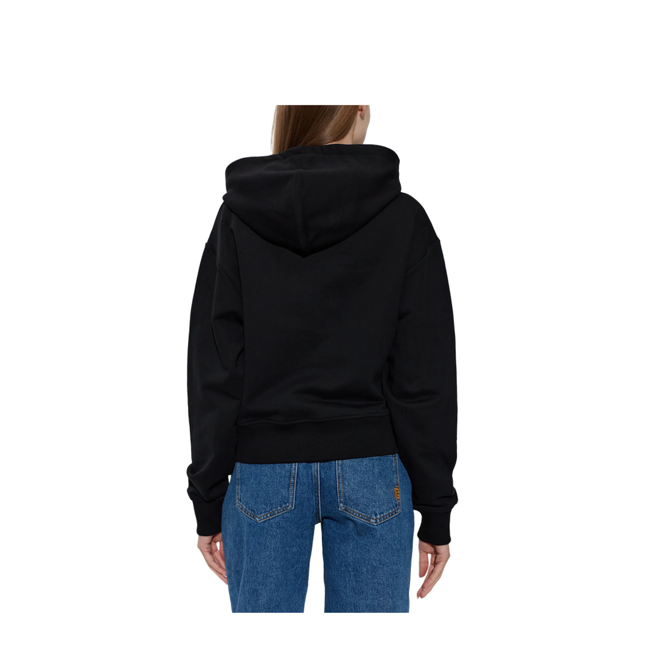 Women's Hoodie Black - Image 4