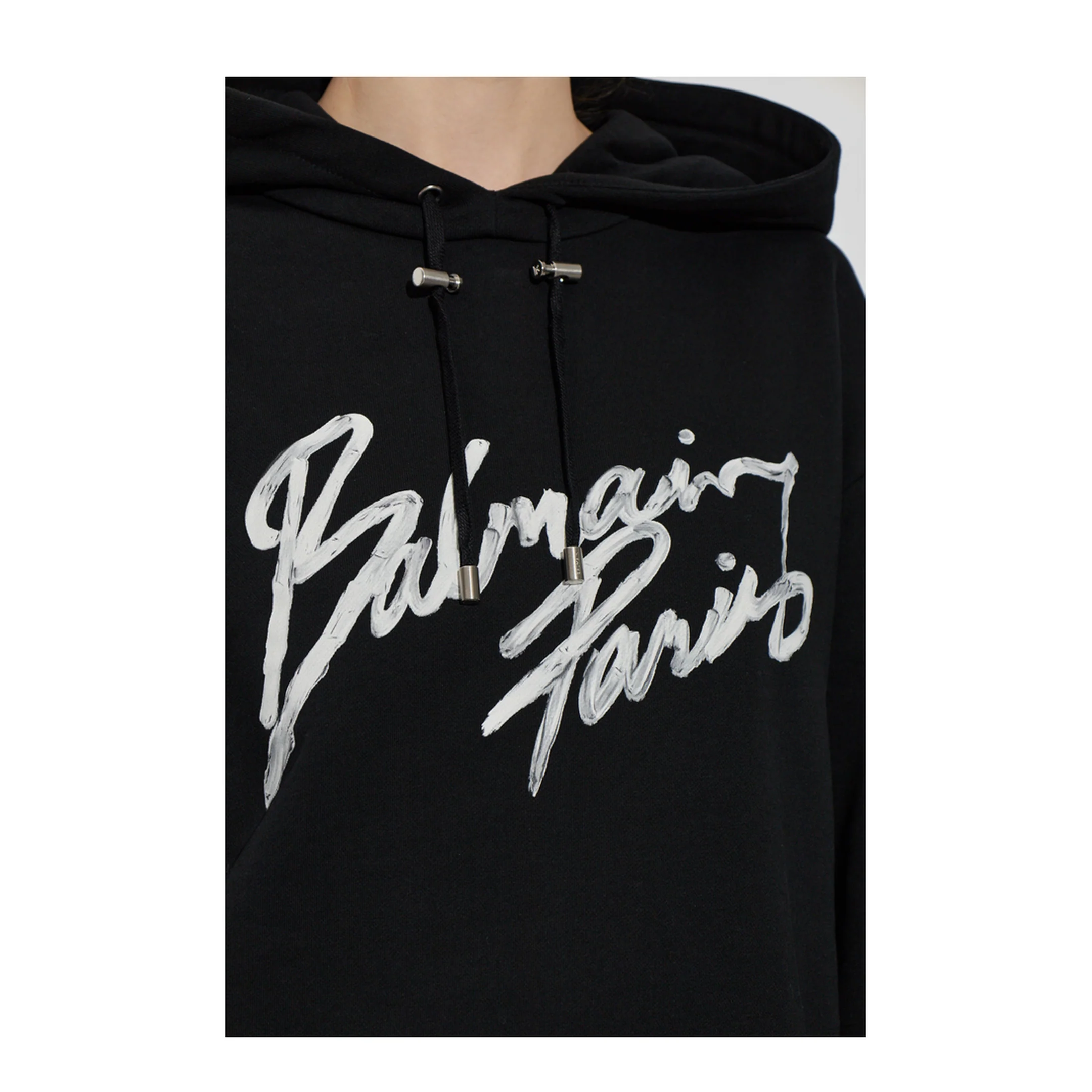 Women's Hoodie Black - Image 5
