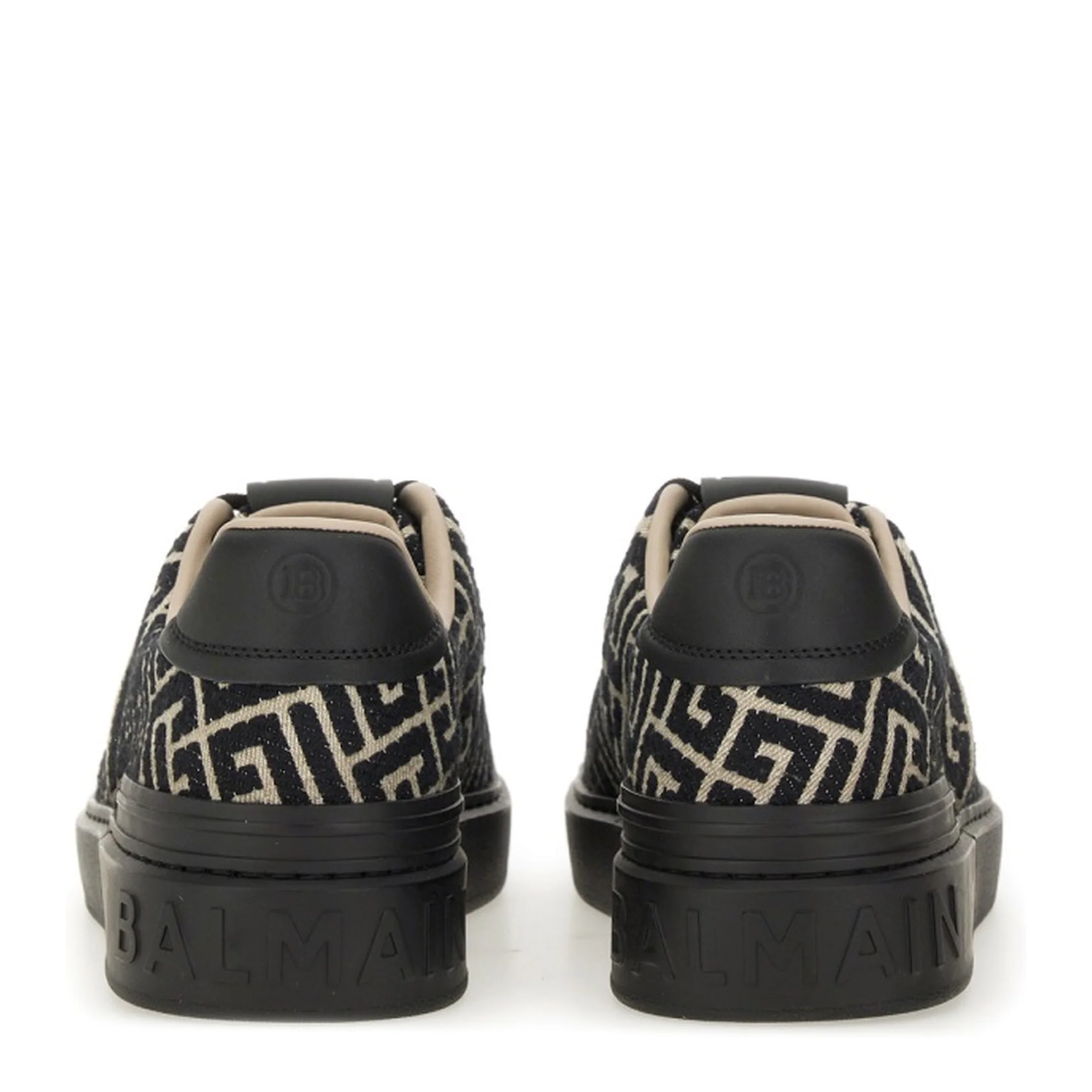 Jacquard B-Court Sneakers - Image 3