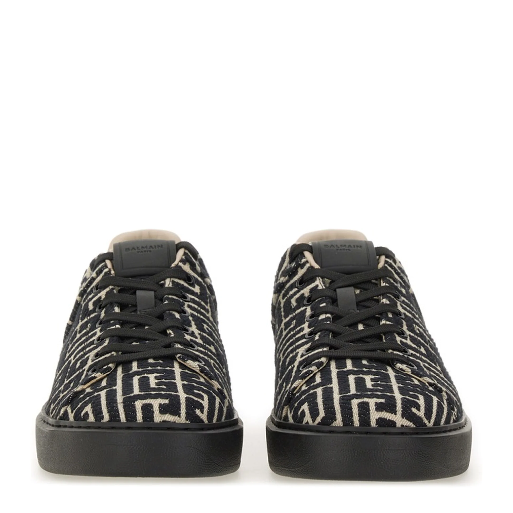Jacquard B-Court Sneakers - Image 4