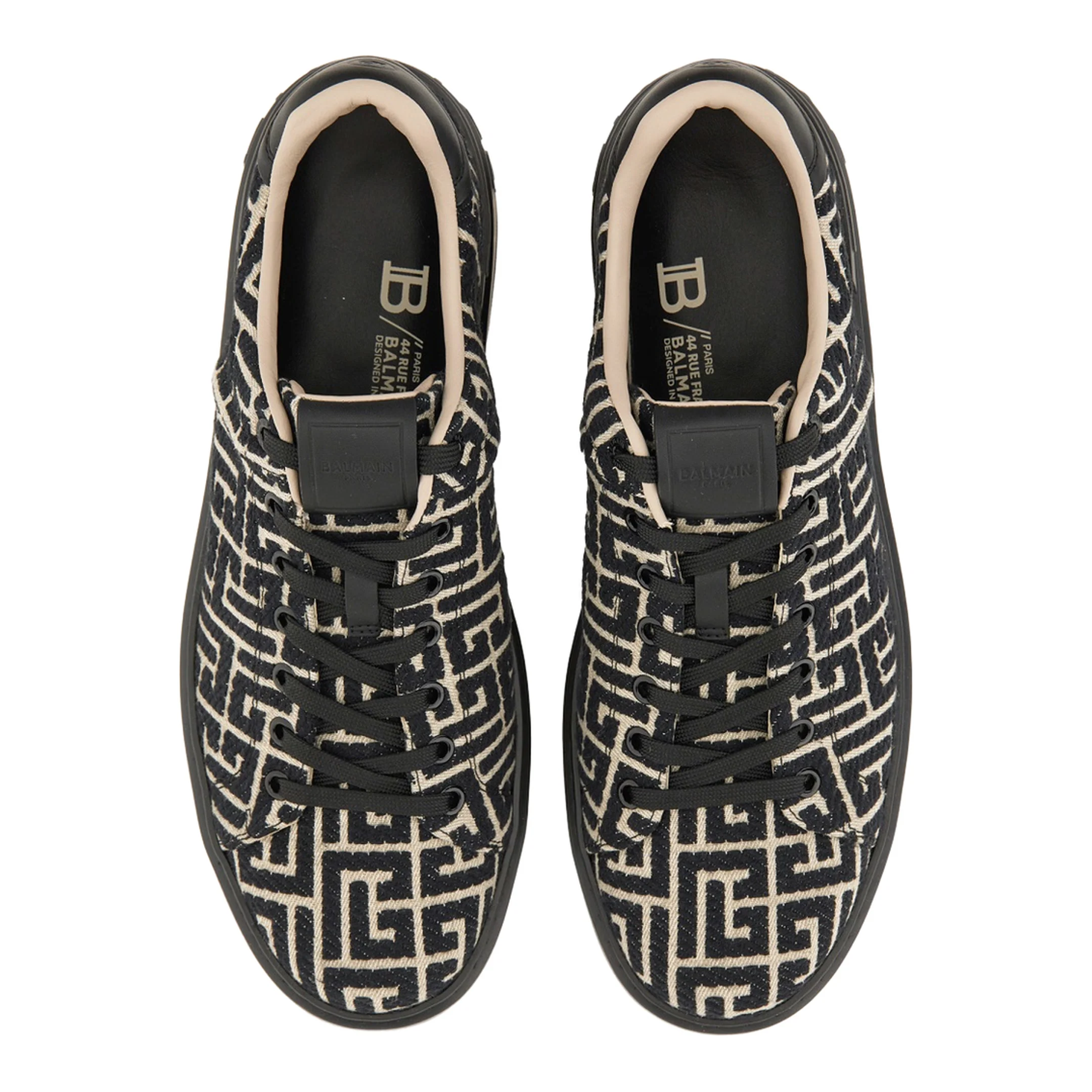 Jacquard B-Court Sneakers - Image 6