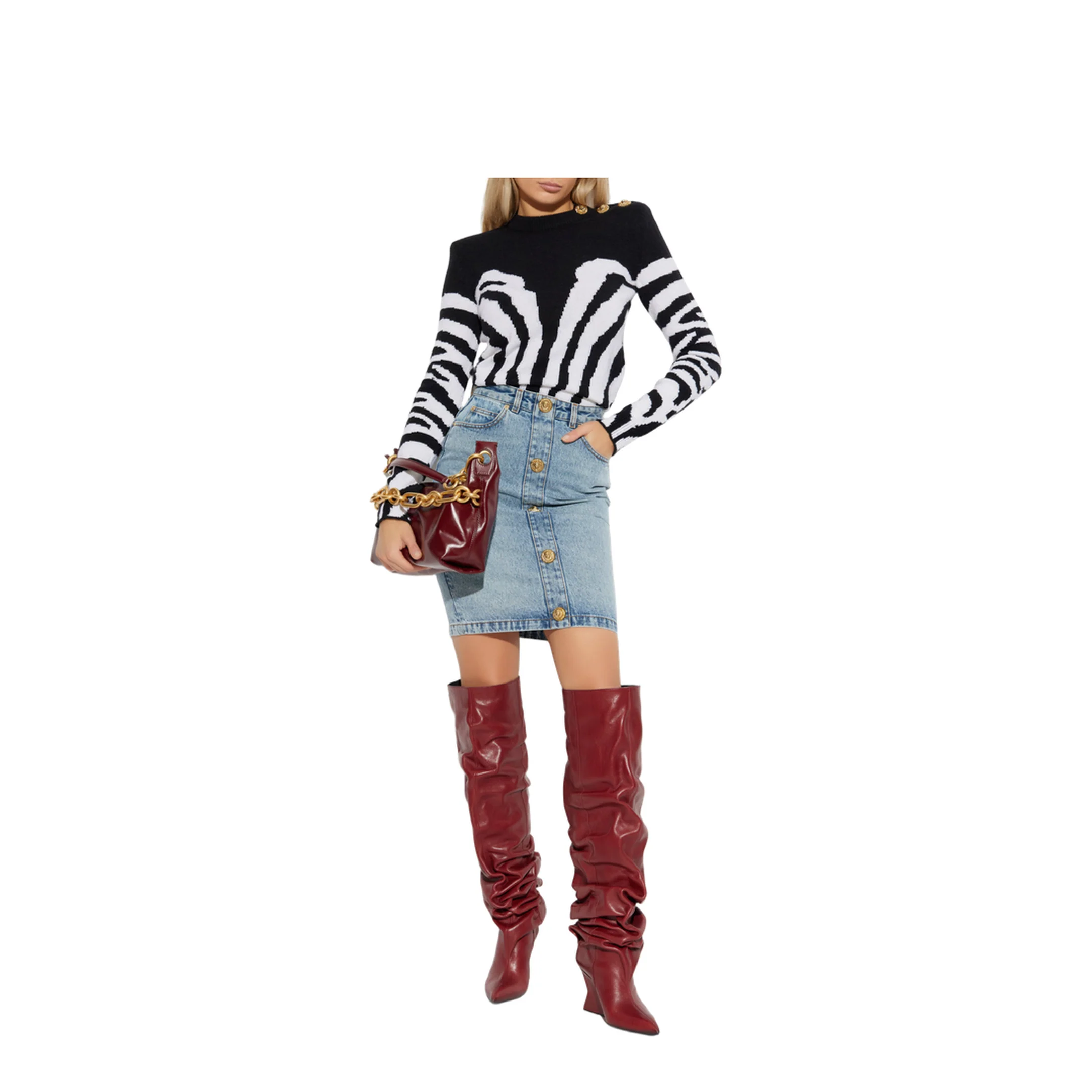 Knitted Sweater - Image 2