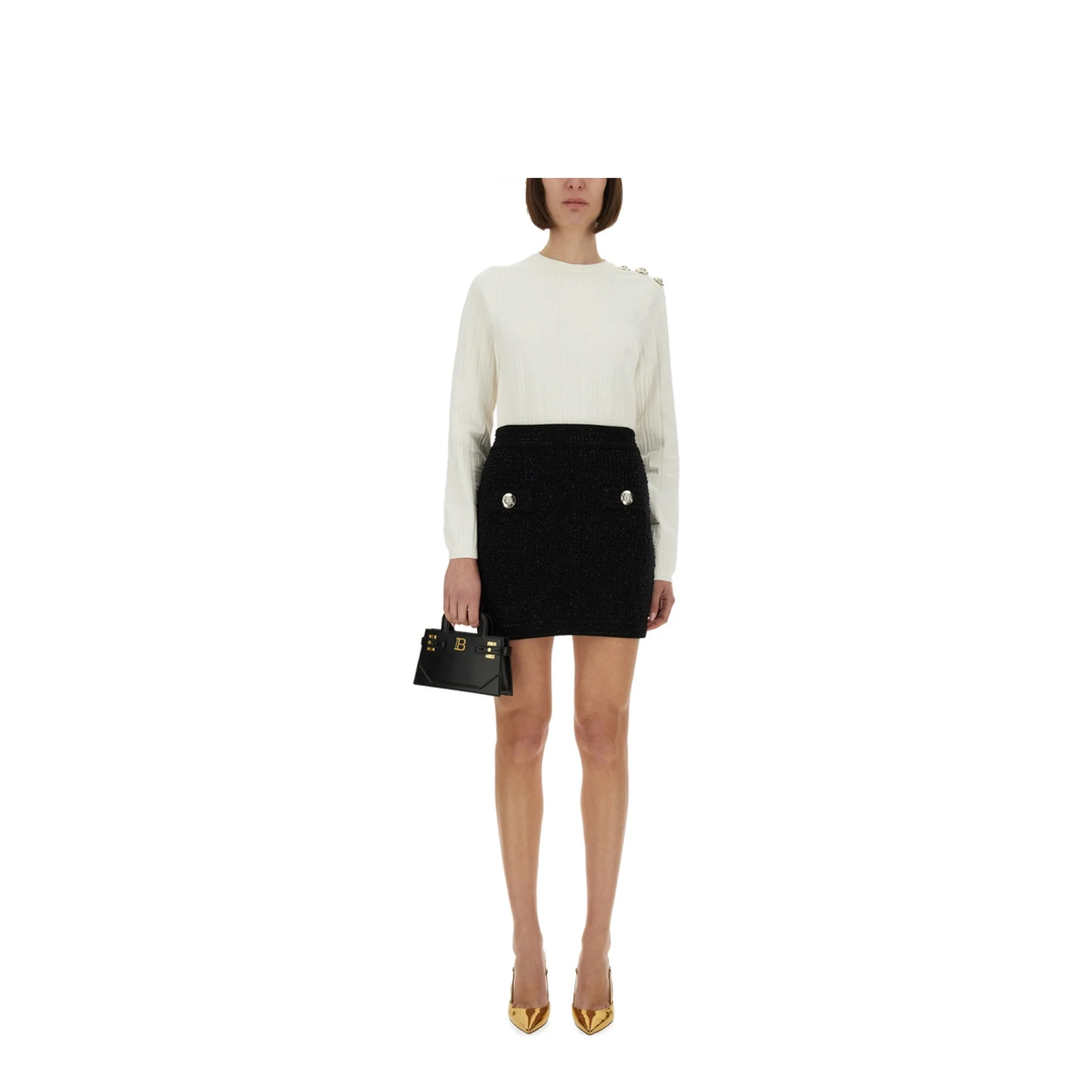 Knitted Tops Creme - Image 2