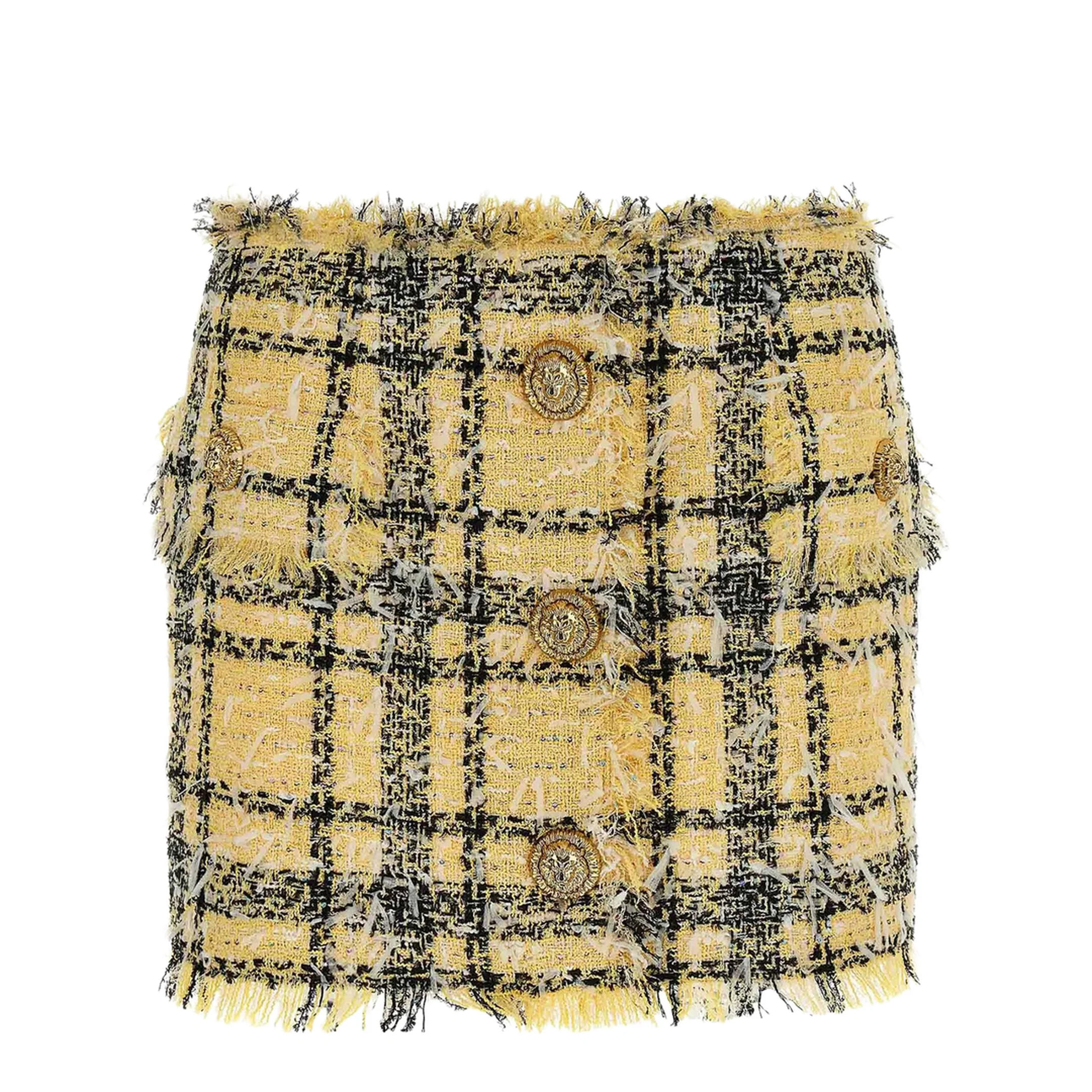 Lurex Tweed Skirt - Image 2