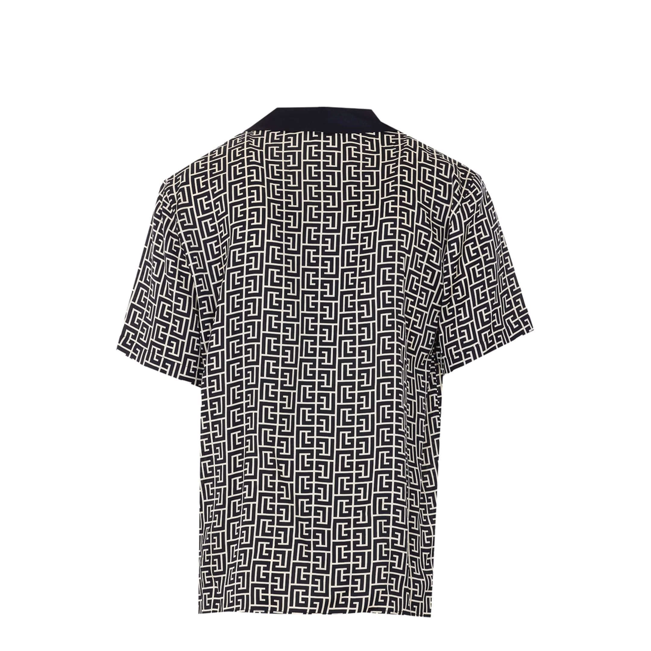 PB Monogram Short Sleeve Shirt - Image 2