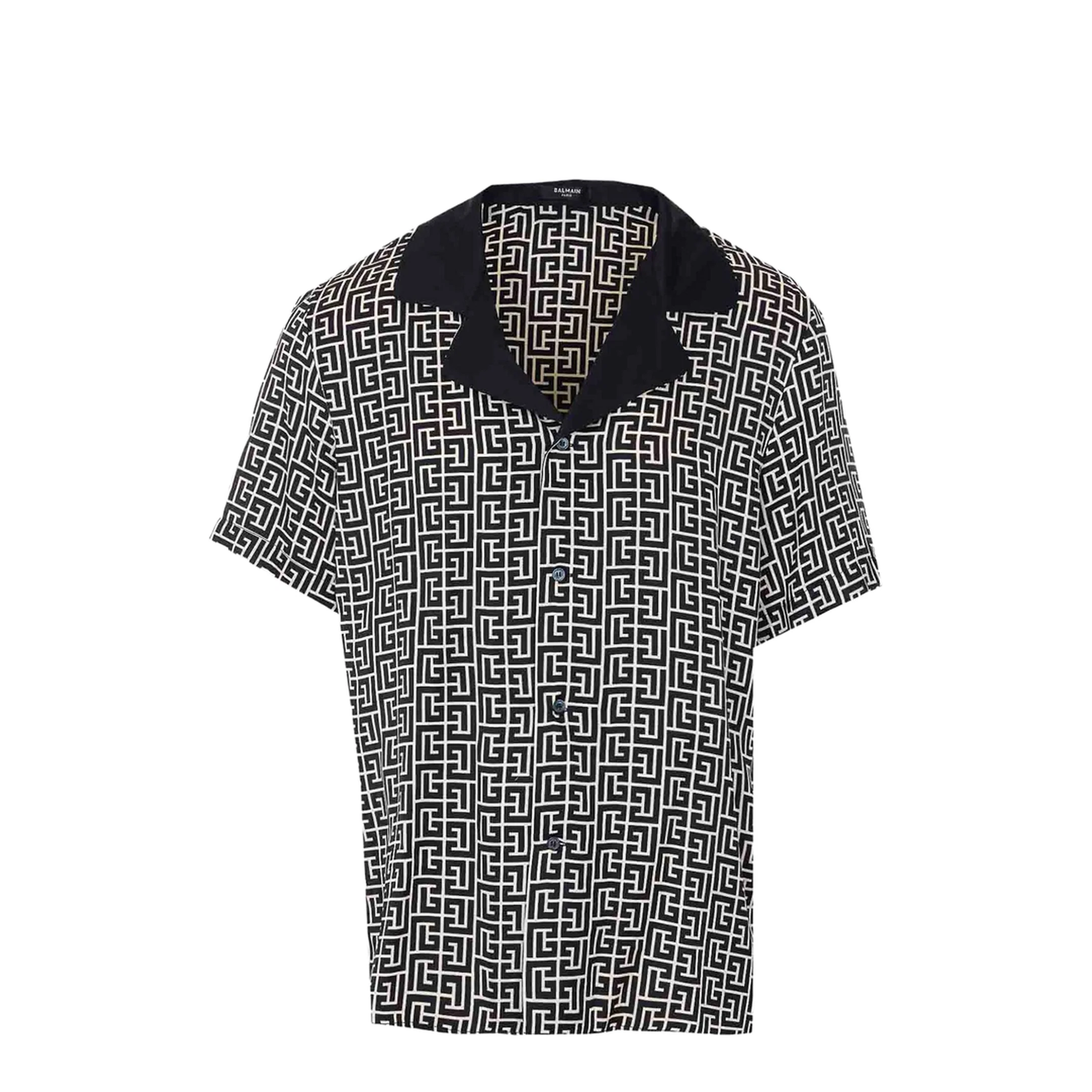 PB Monogram Short Sleeve Shirt - Image 5