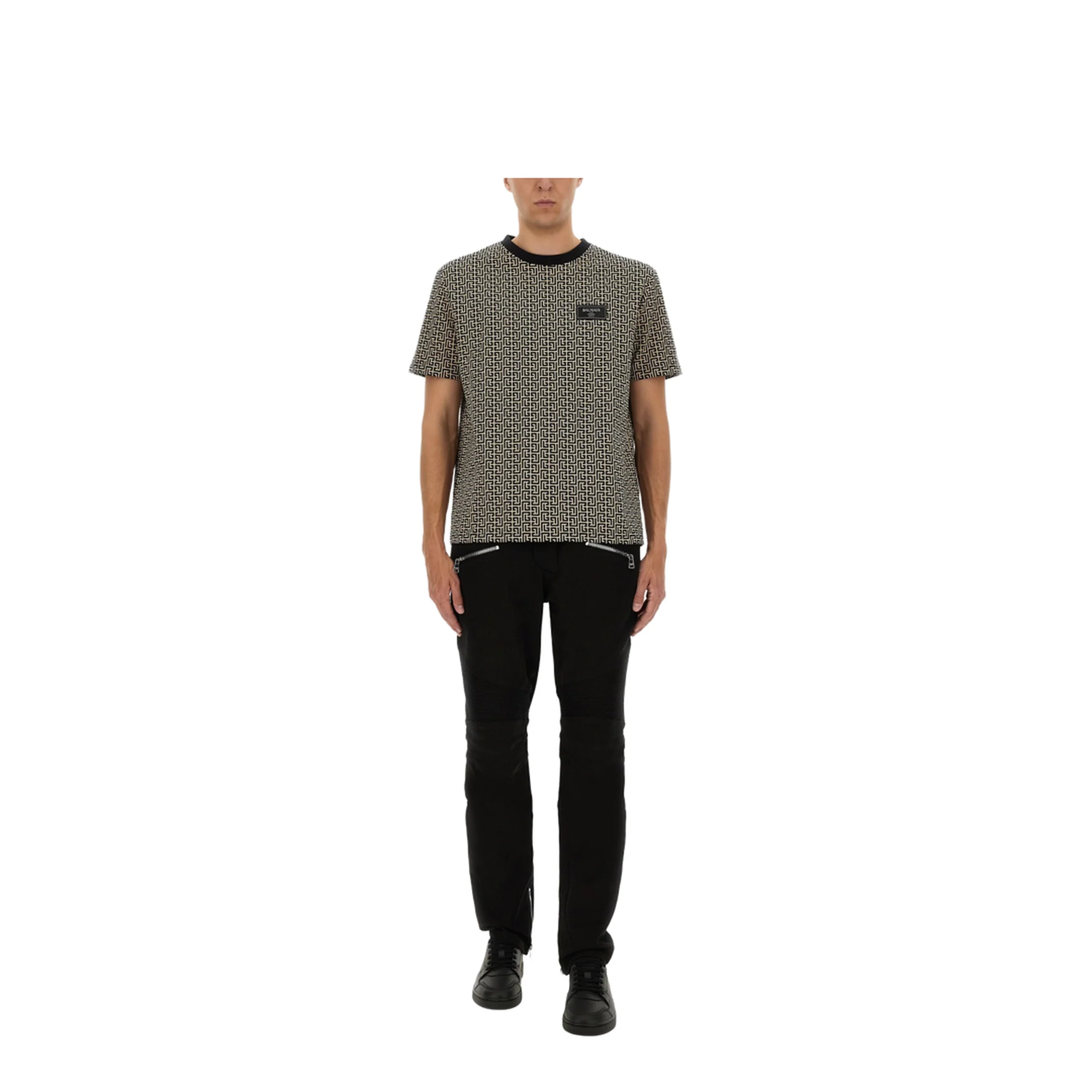 Monogrammed Jacquard T-Shirt - Image 2