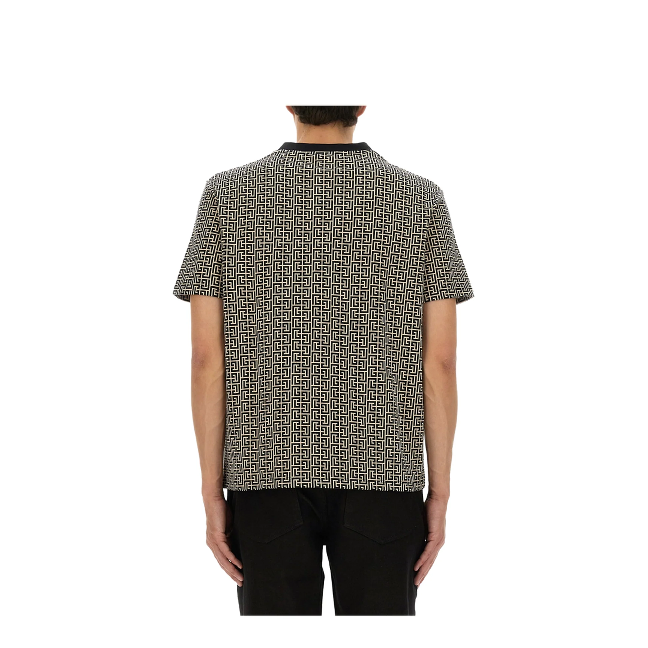 Monogrammed Jacquard T-Shirt - Image 3