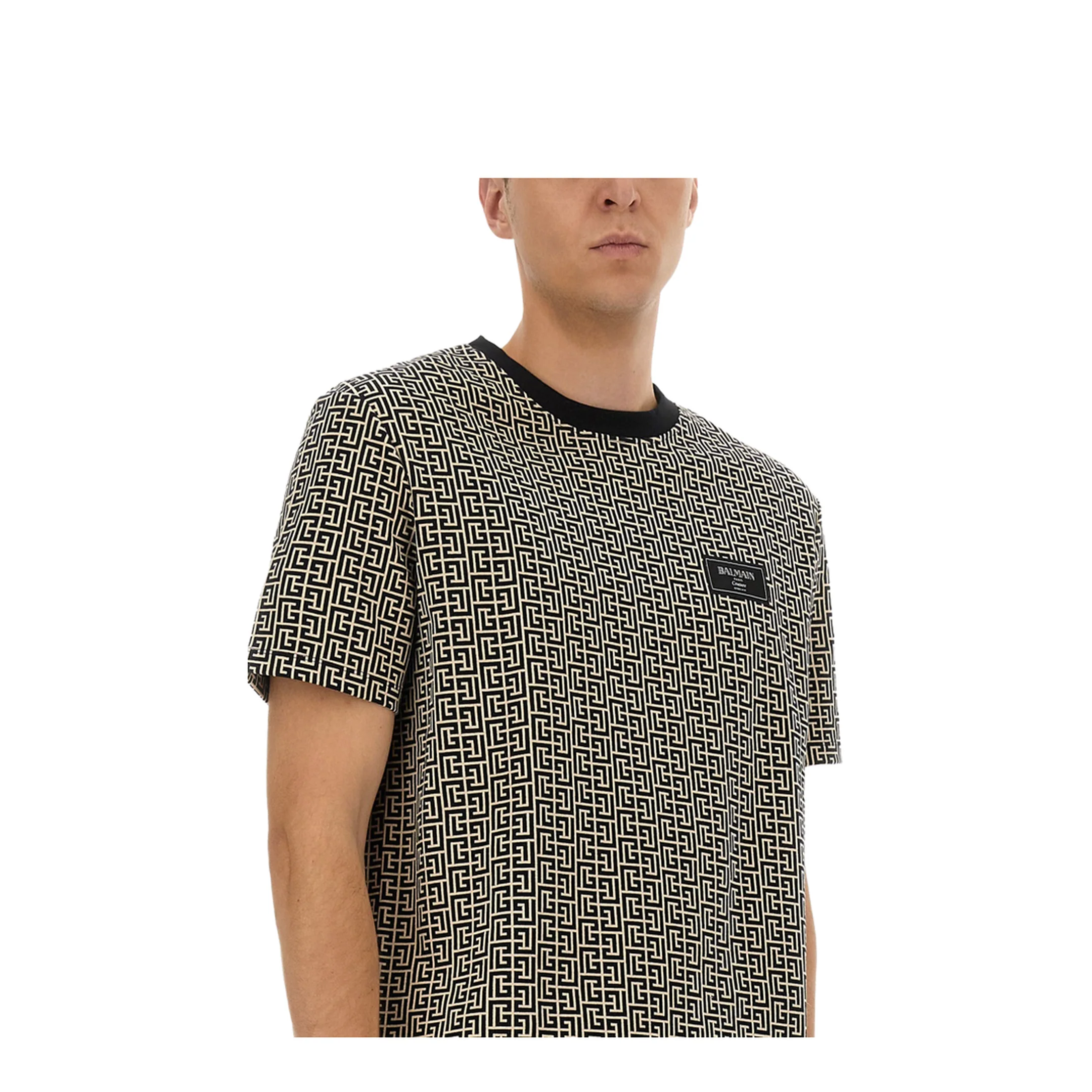 Monogrammed Jacquard T-Shirt - Image 4
