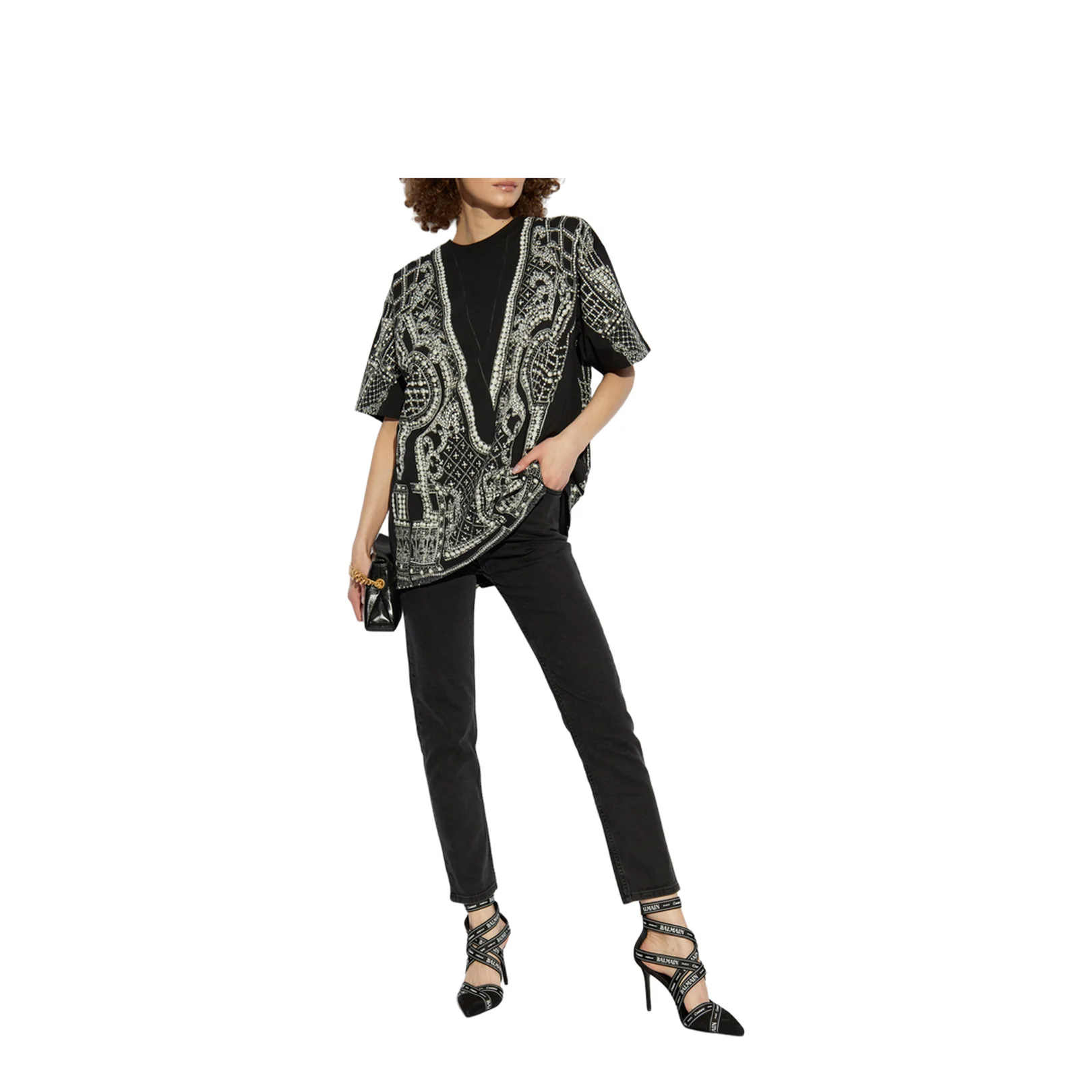 Oversize T-Shirt with Print - Image 2