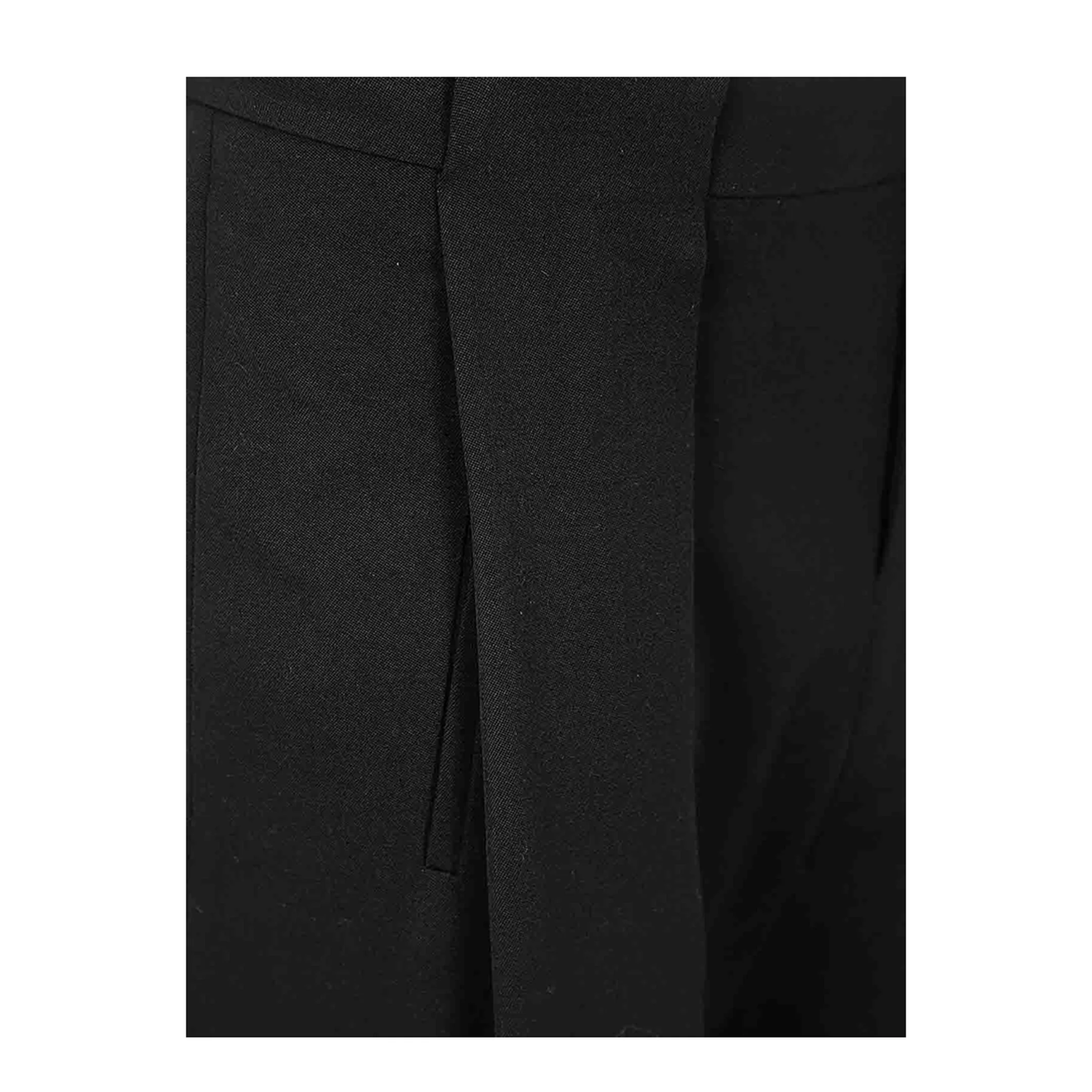 Pleated GDP Pants Black - Image 2