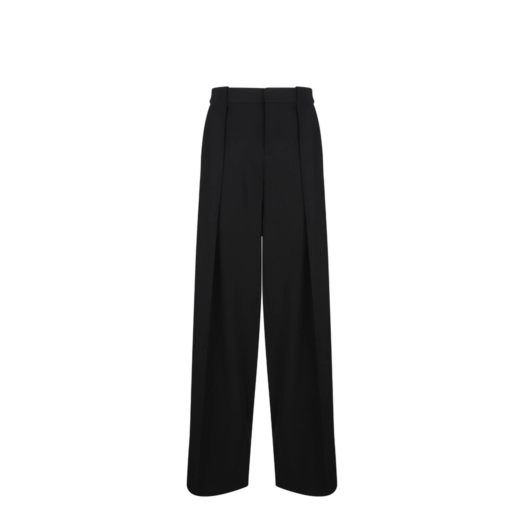 Pleated GDP Pants Black - Image 3