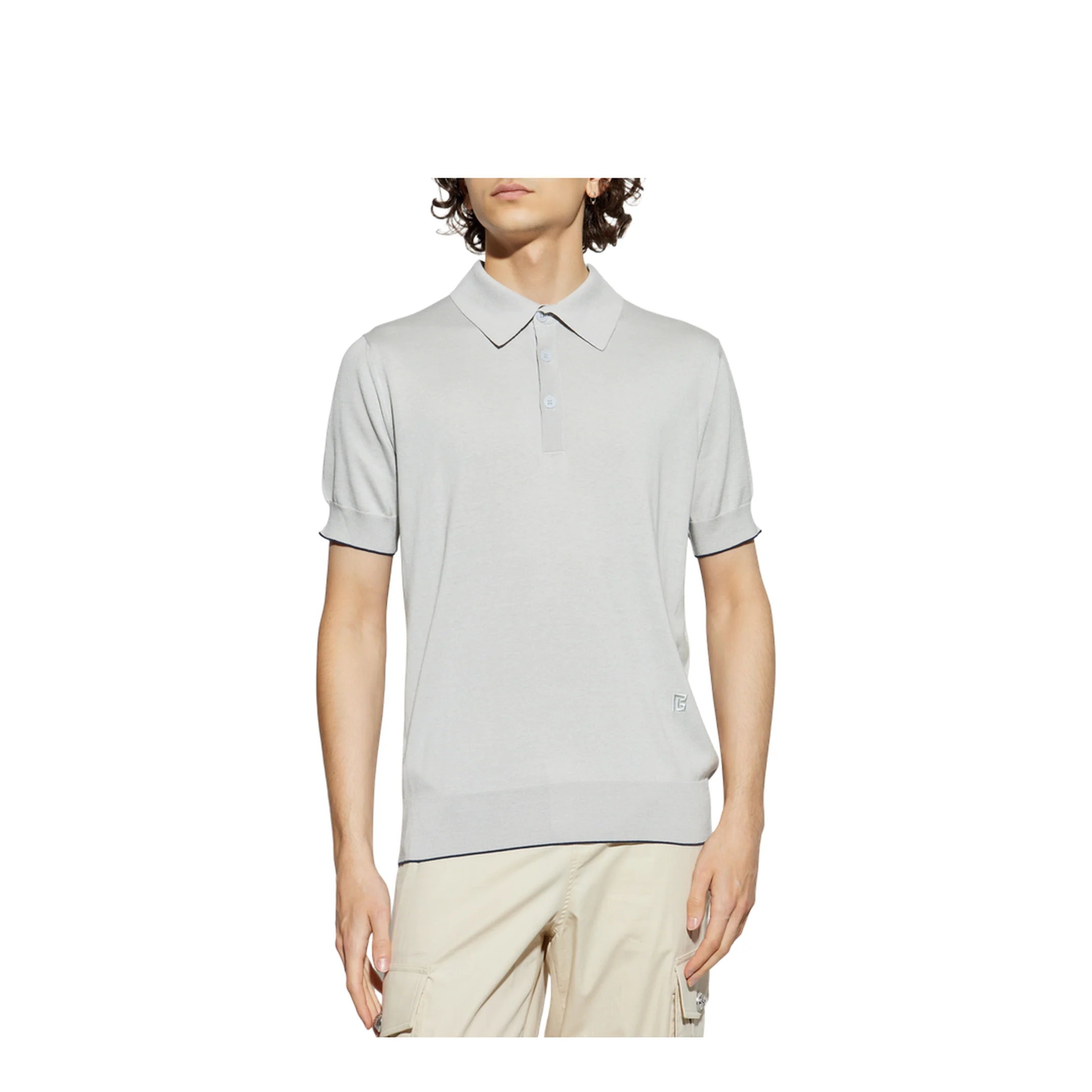 Polo with Embroidered Logo - Image 3