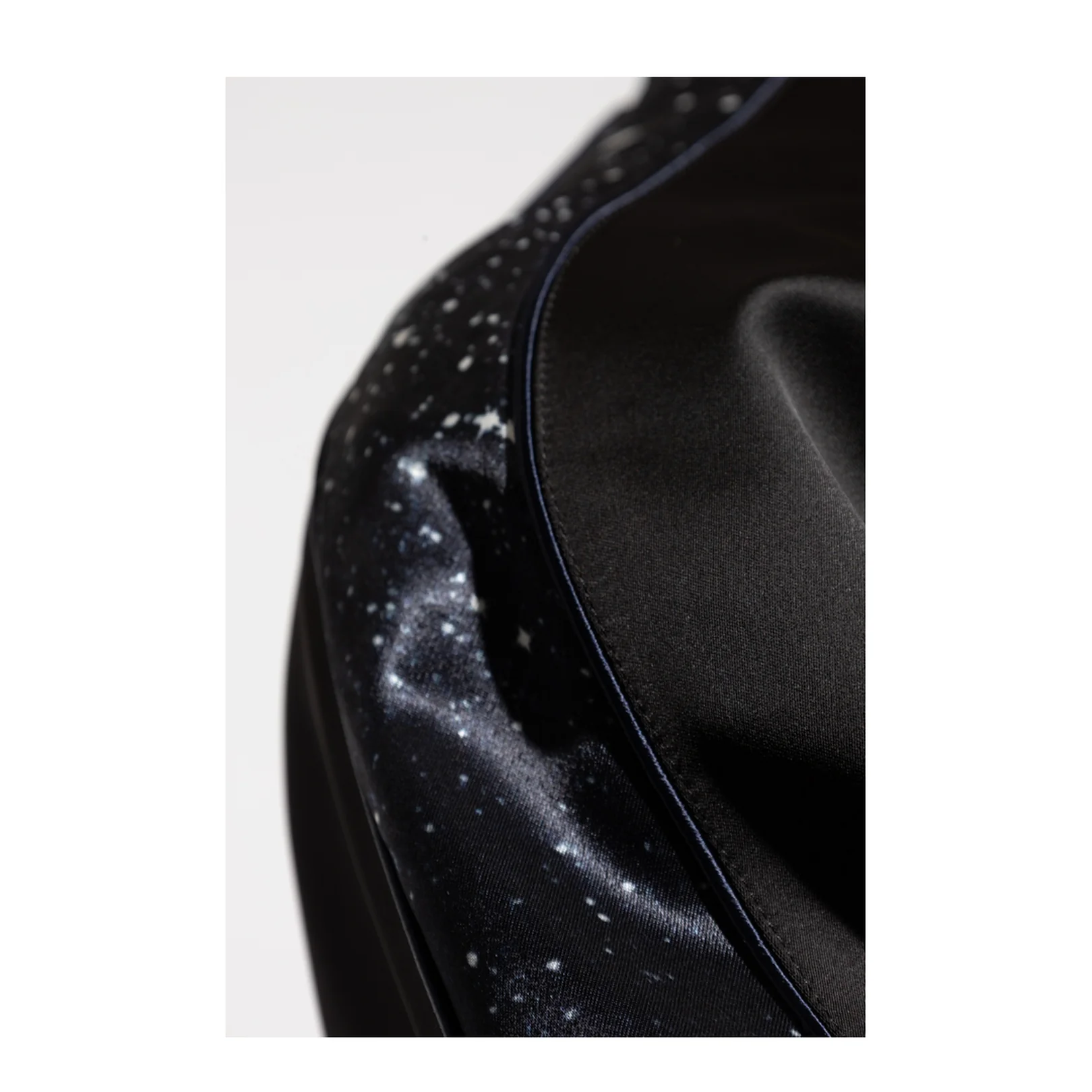 Printed Earth and Stars Bomber Jacket - Image 5